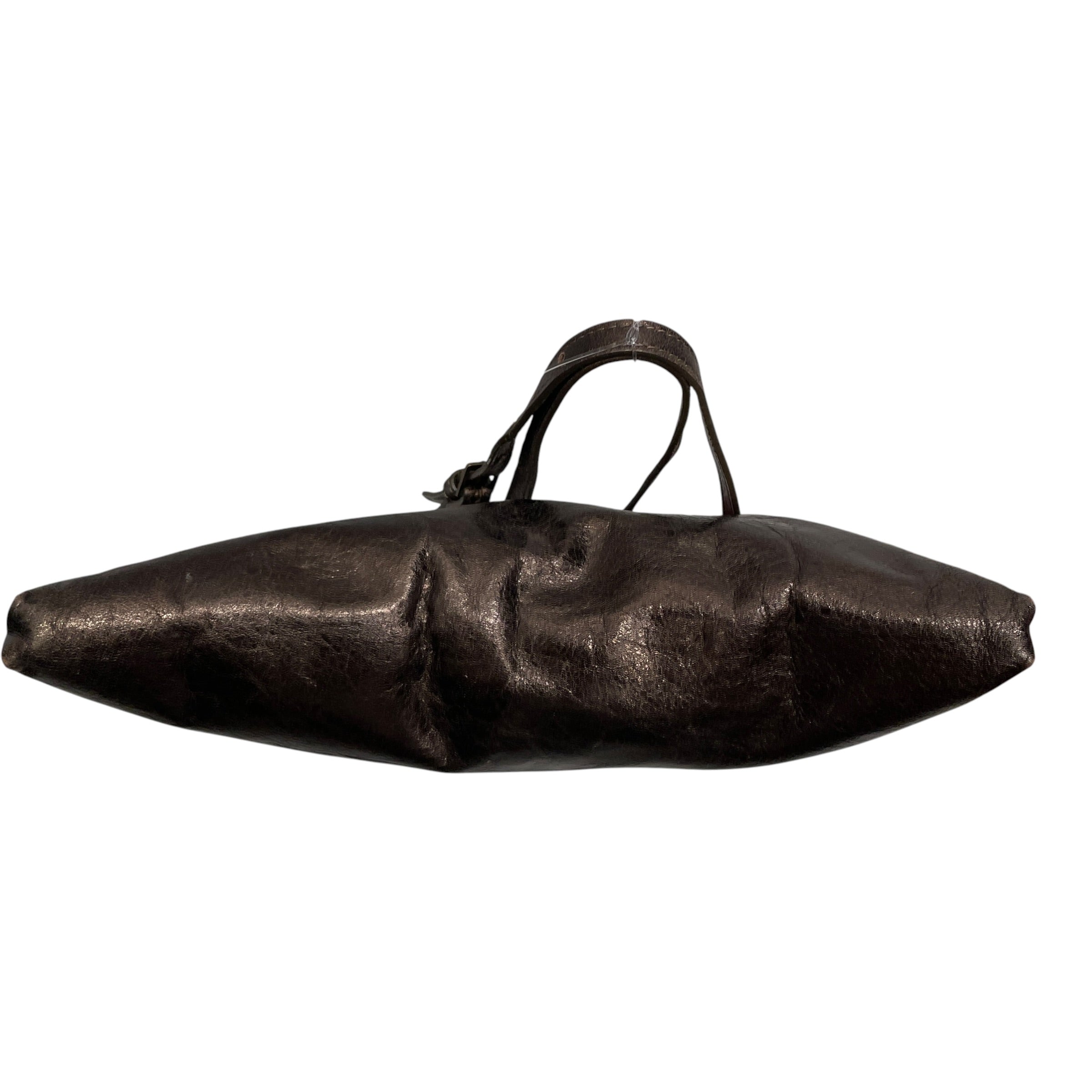 BURBERRY/Clutch Bag/Leather/BRW/METALLIC view 4