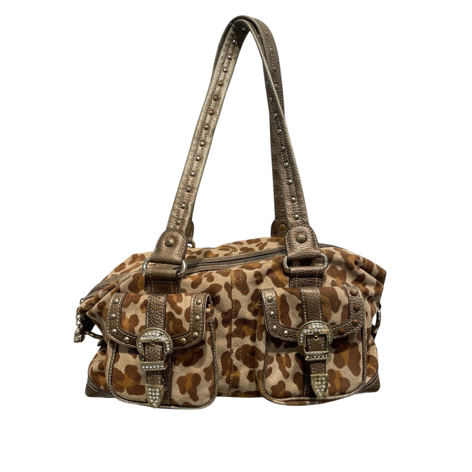 kathy new zealand/Hand Bag/Animal Pattern/Suede/CML/ view 1