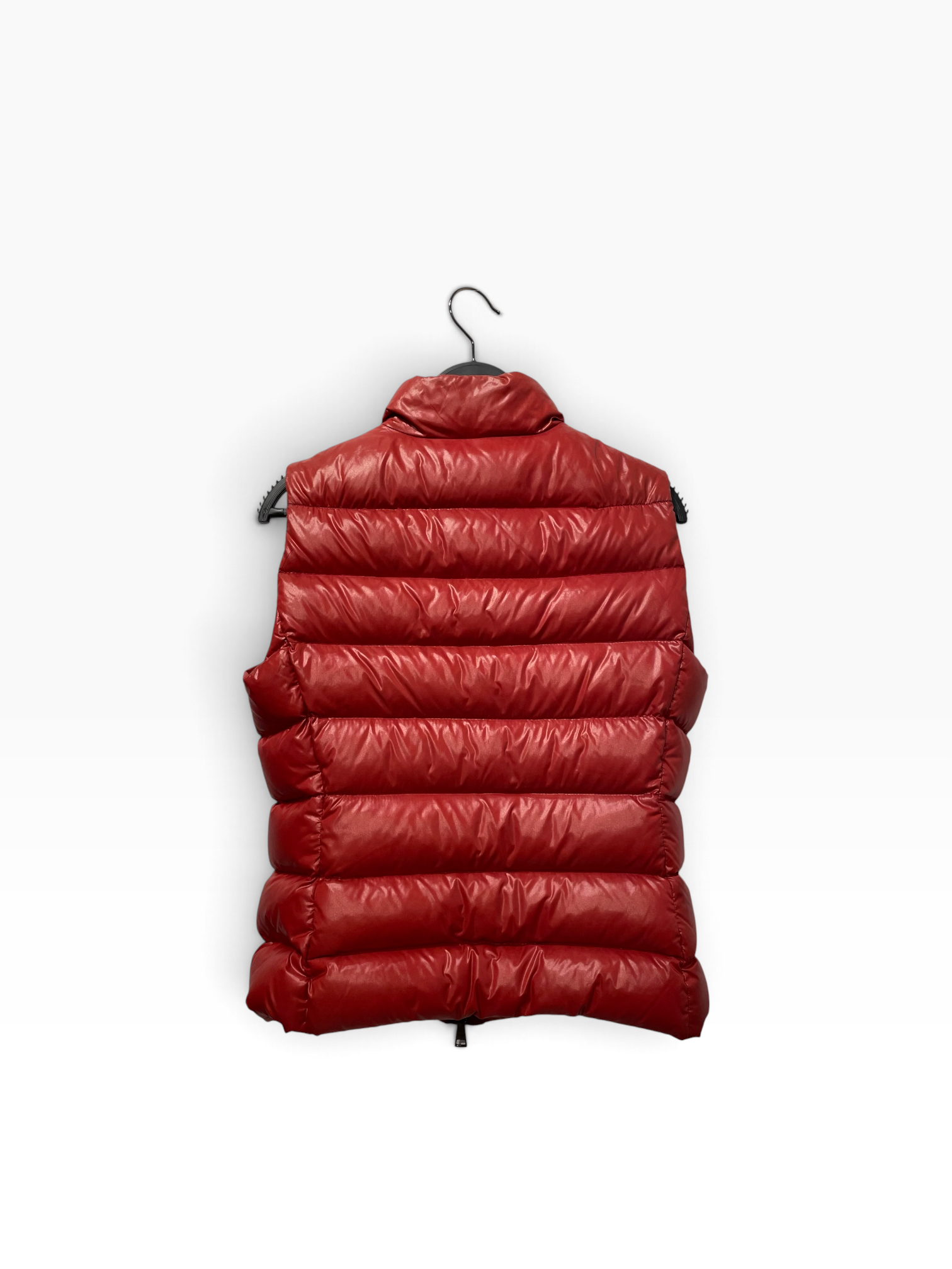 MONCLER/Puffer Vest/S/Nylon/RED/ghany gilet view 2