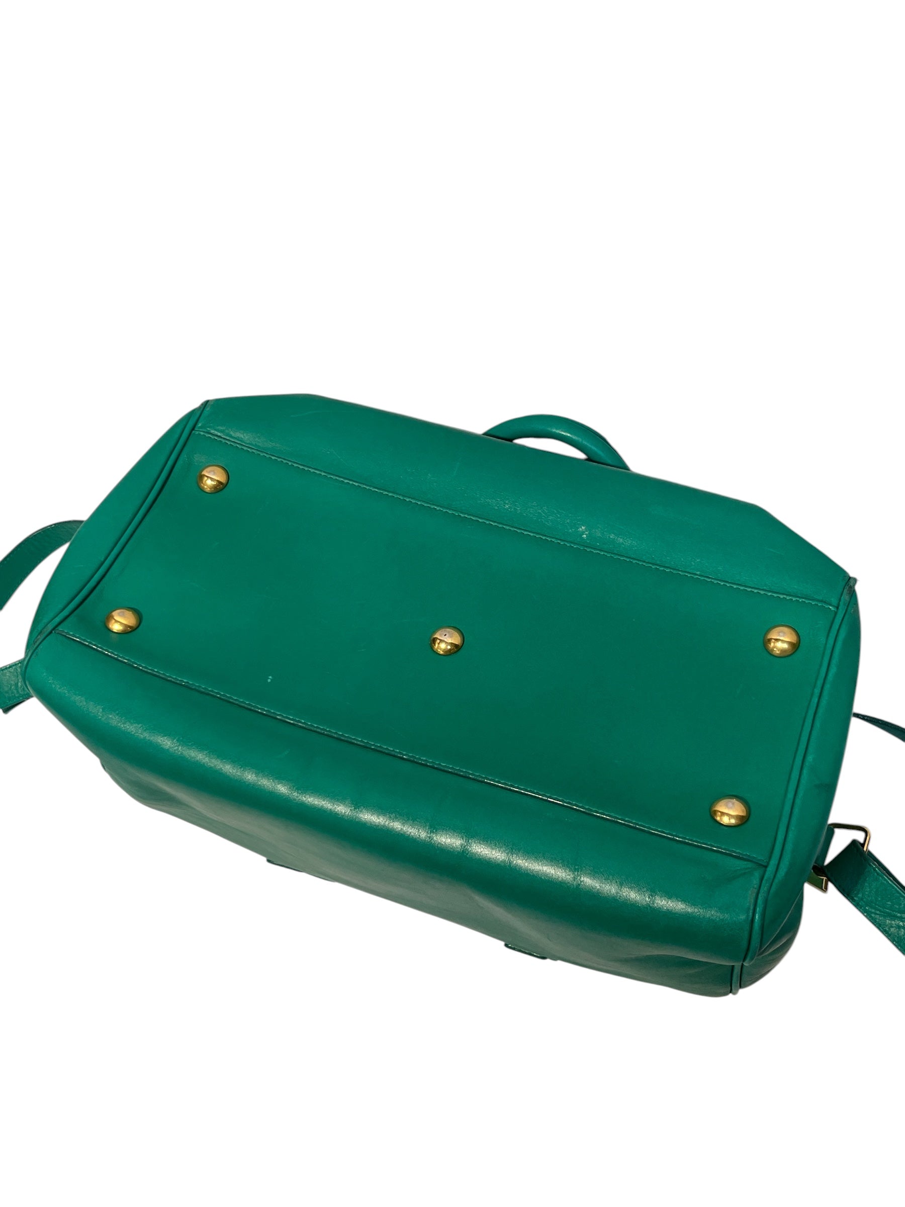 SAINT LAURENT/Cross Body Bag/Leather/GRN/ view 4