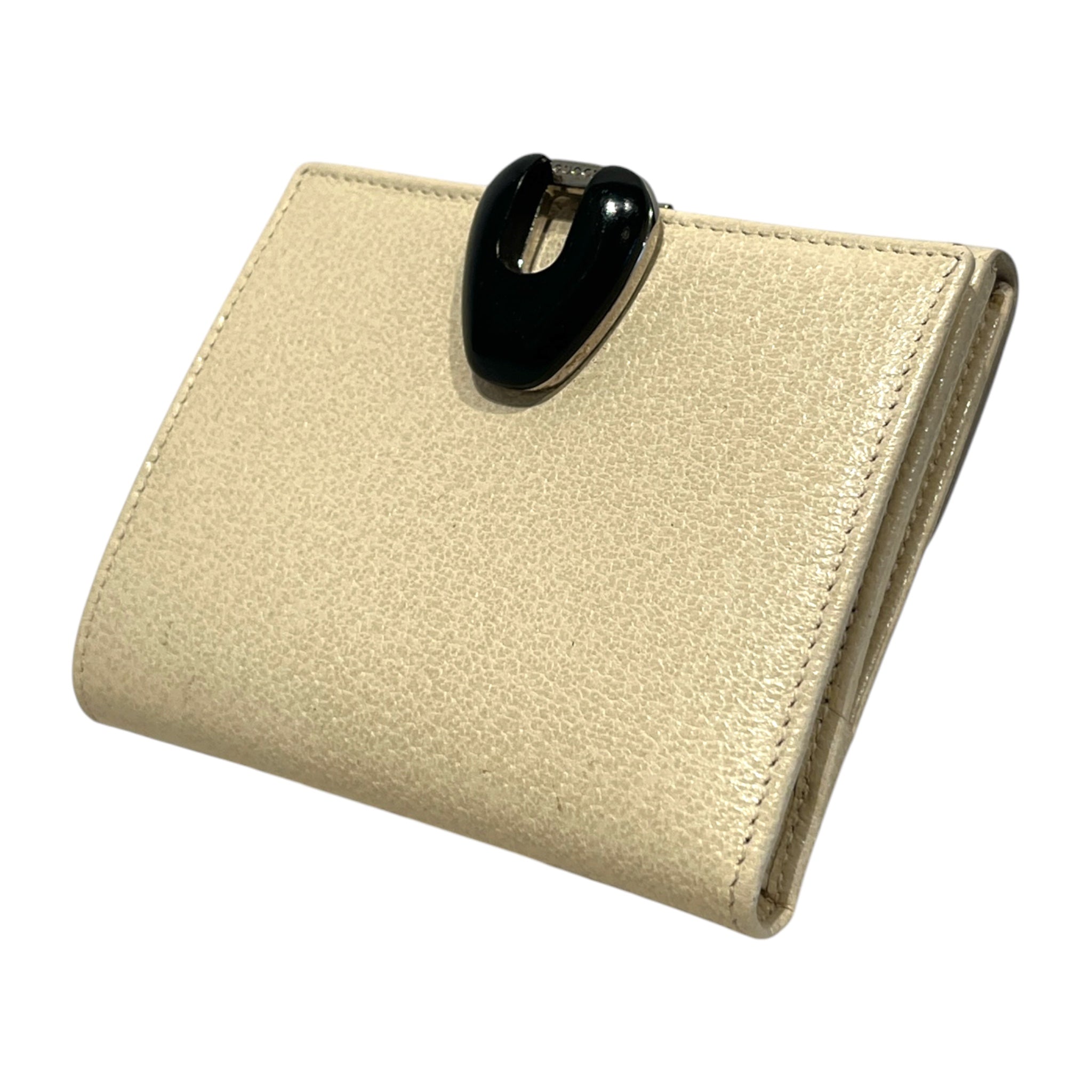GUCCI/Bifold Wallet/Leather/CRM/L's/black clip hardware(tomfordera view 1