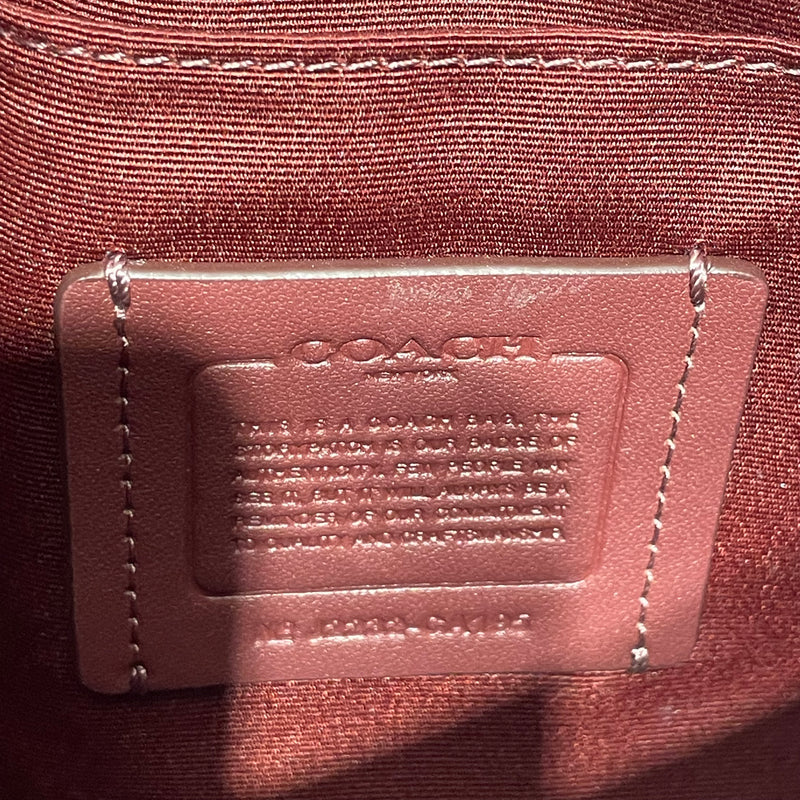 COACH/Cross Body Bag/Cotton/BRD/DEMPSEY