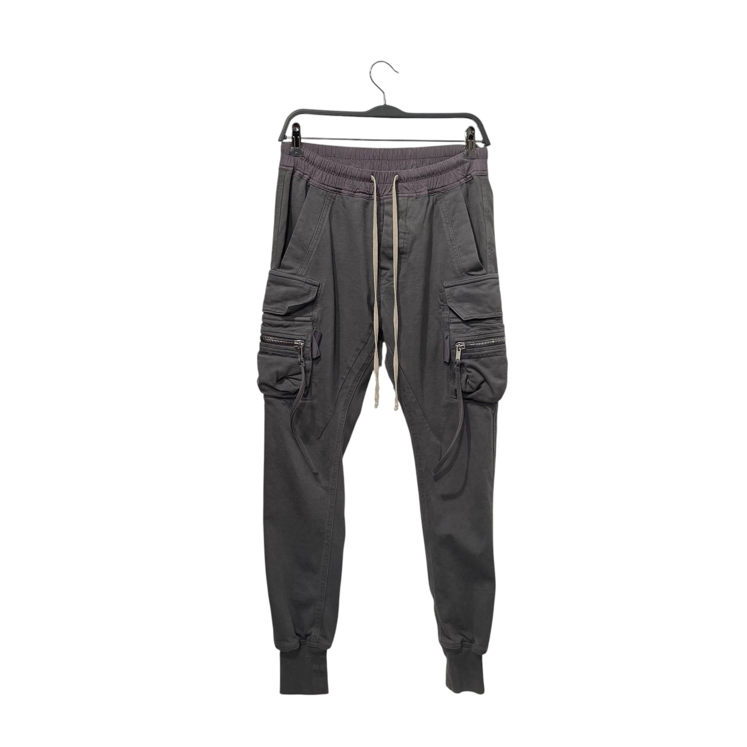 Rick Owens/Bottoms/40/Cotton/GRY/Mastadon Cargos Dirt SS18 view 1