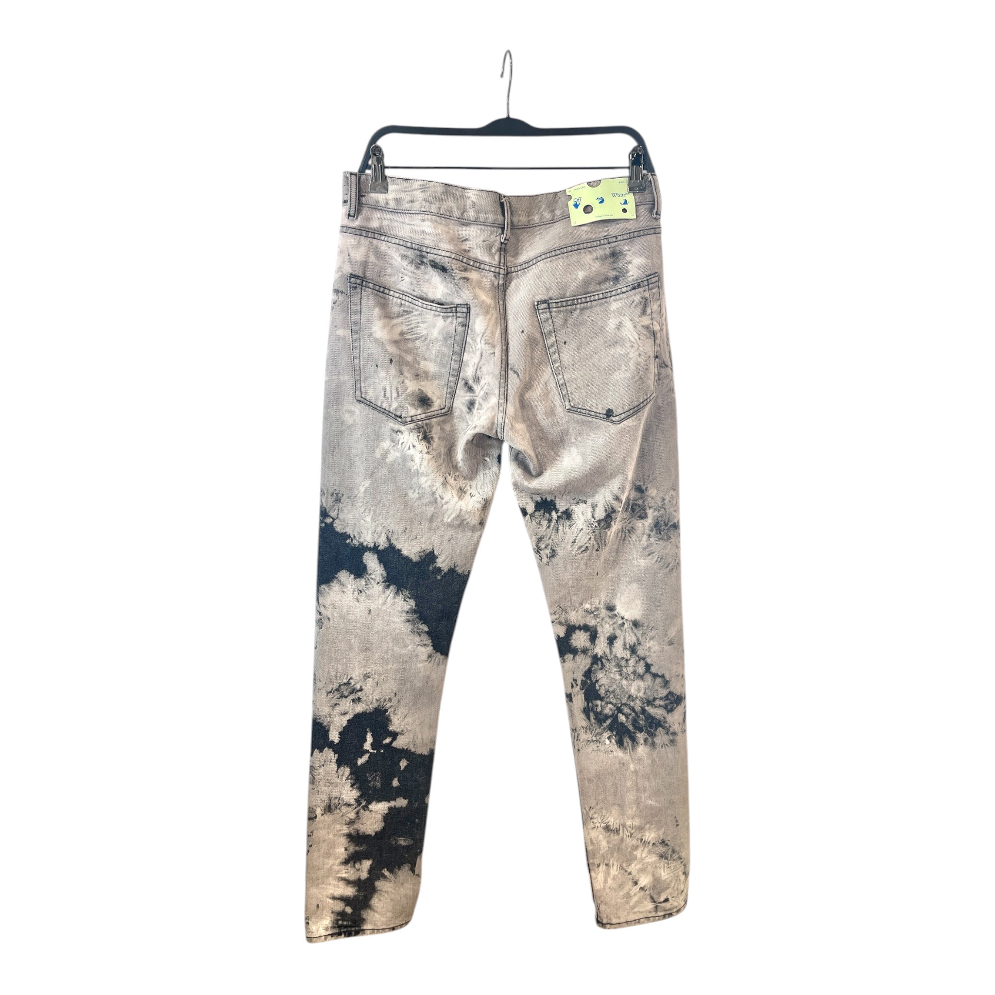 OFF-WHITE/Skinny Pants/S/Denim/GRY/Tie Dye Pants view 2