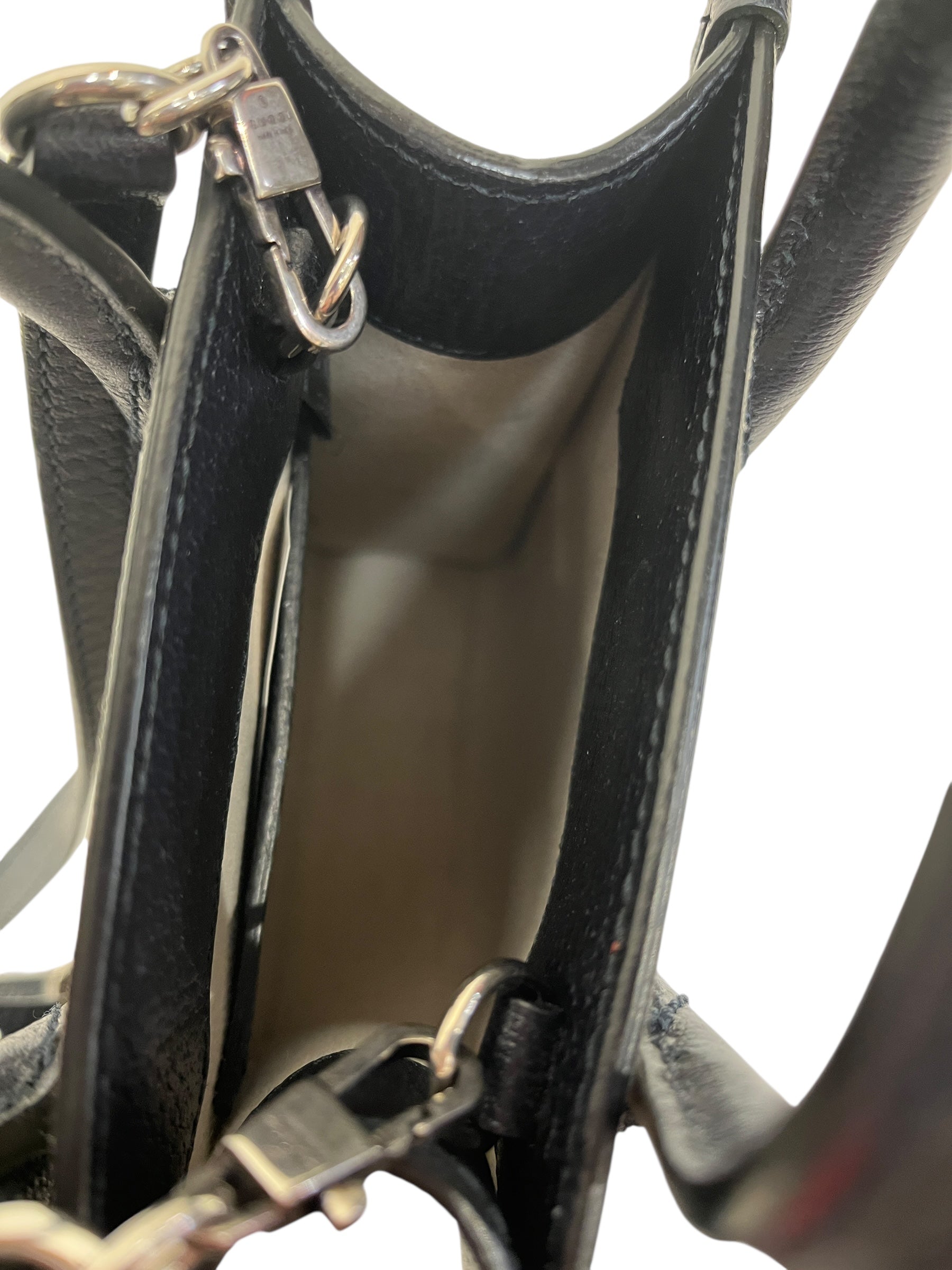 GUCCI/Tote Bag/OS/Monogram/BLK/LEATHER COATED CANVAS view 6