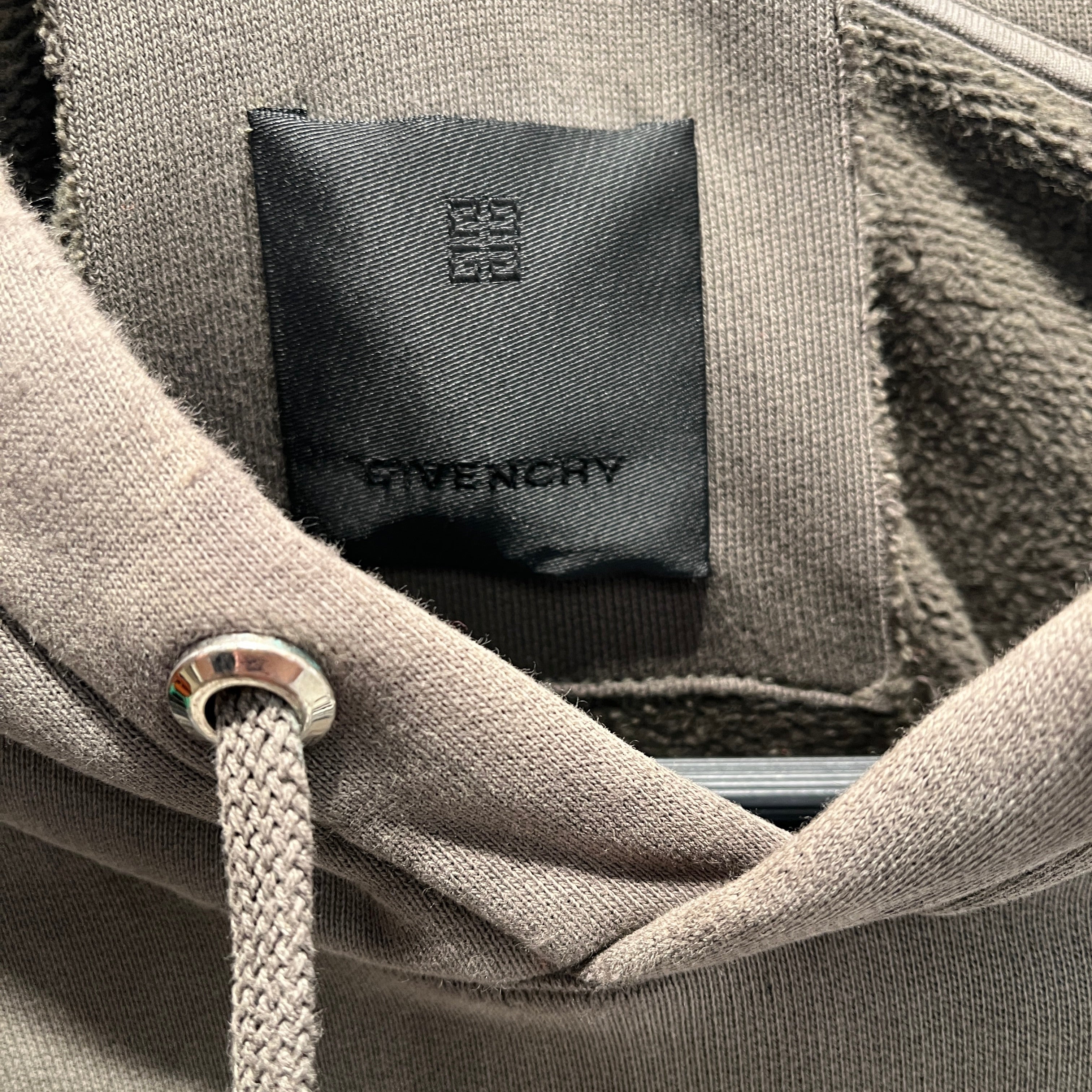 GIVENCHY/Hoodie/XXL/Graphic/Cotton/GRY/Oversize/Chito Graffiti-Print Hoodie view 4