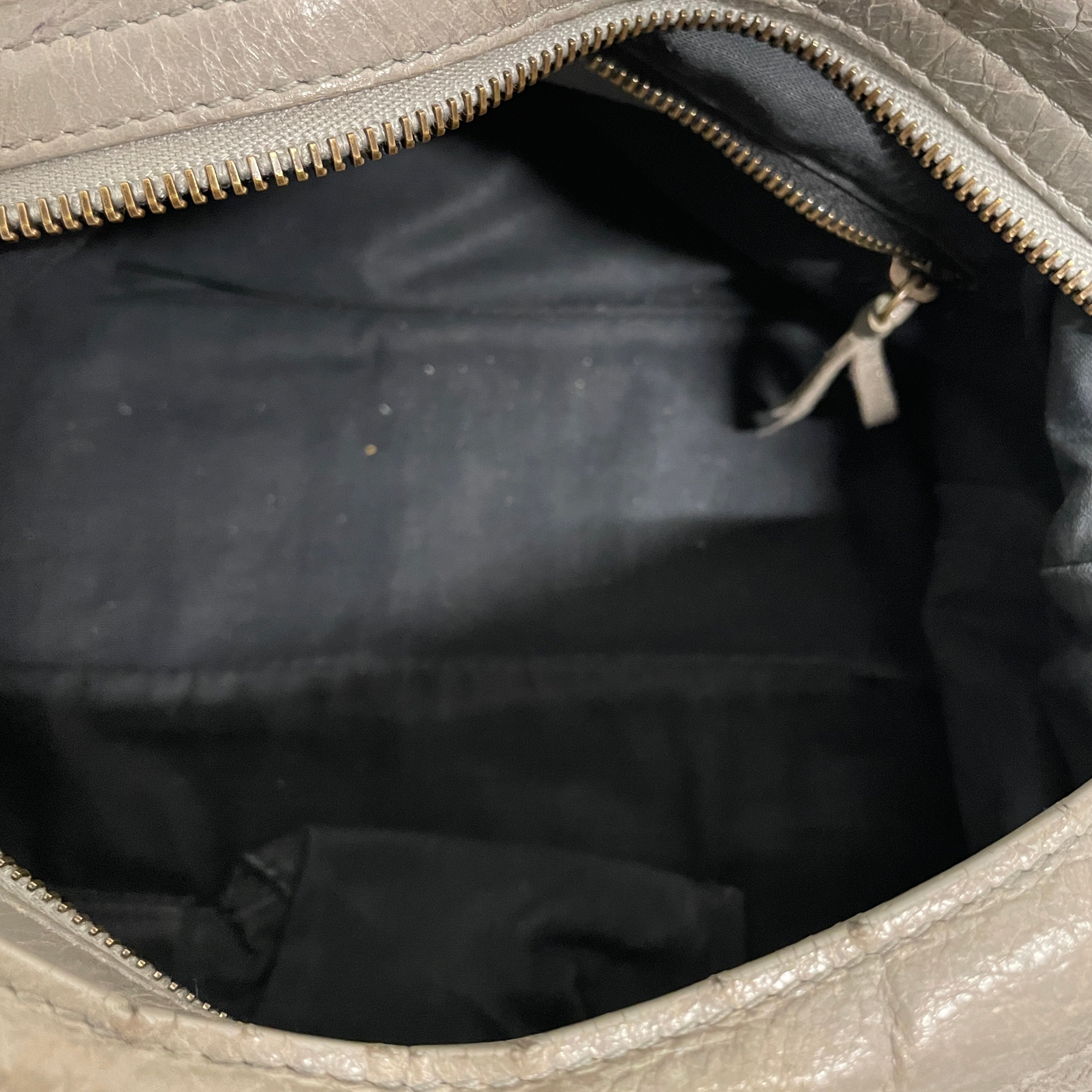 BALENCIAGA/Hand Bag/Leather/GRY/YWQ7BQK view 4
