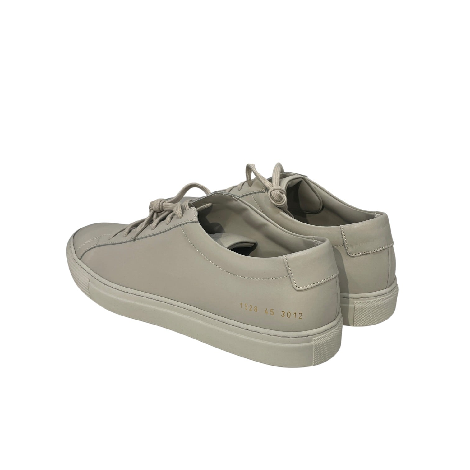 COMMON PROJECTS/Low-Sneakers/EU 45/Leather/GRY/achilles low carta view 2