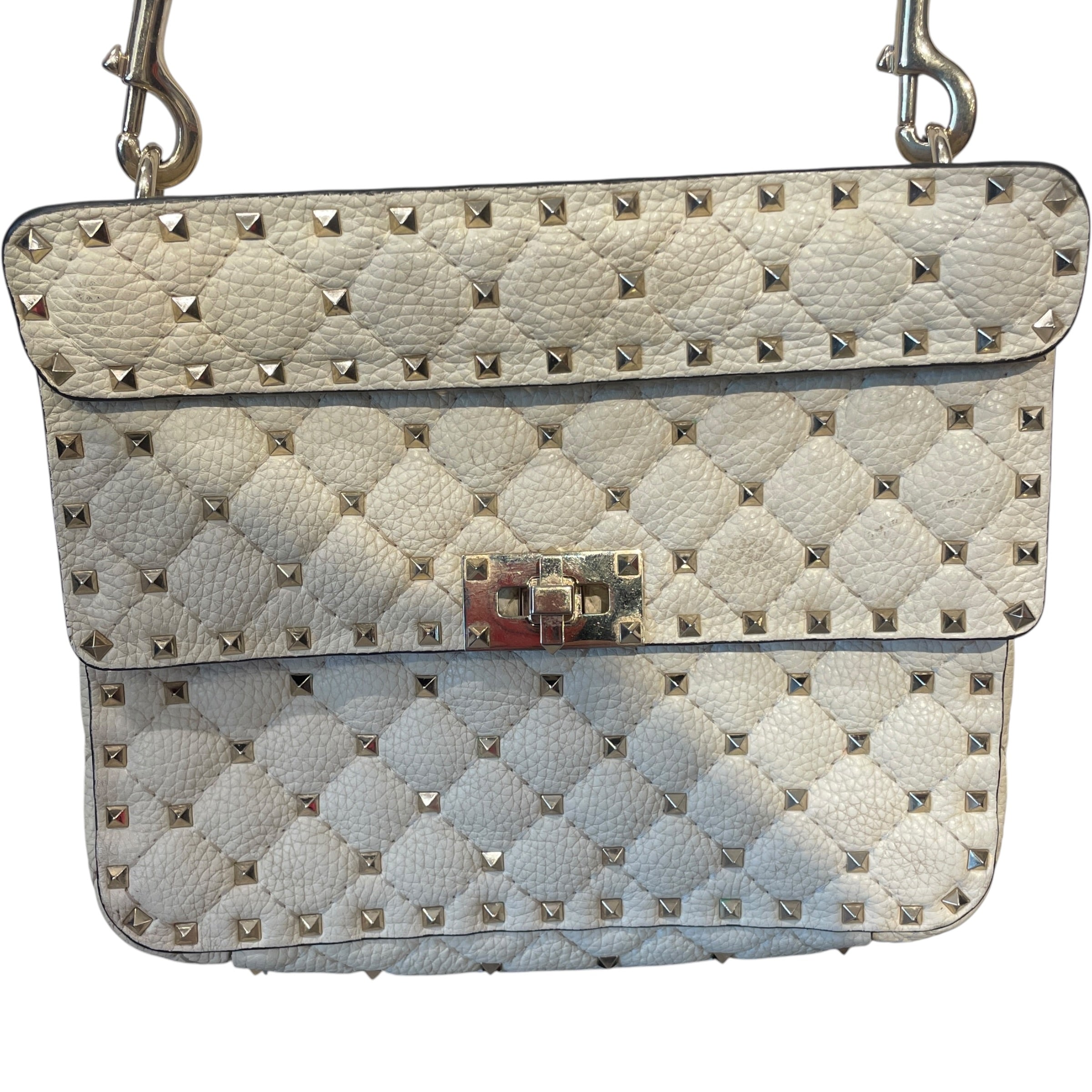 VALENTINO/Cross Body Bag/WHT/Garavani Rockstud Spike view 3