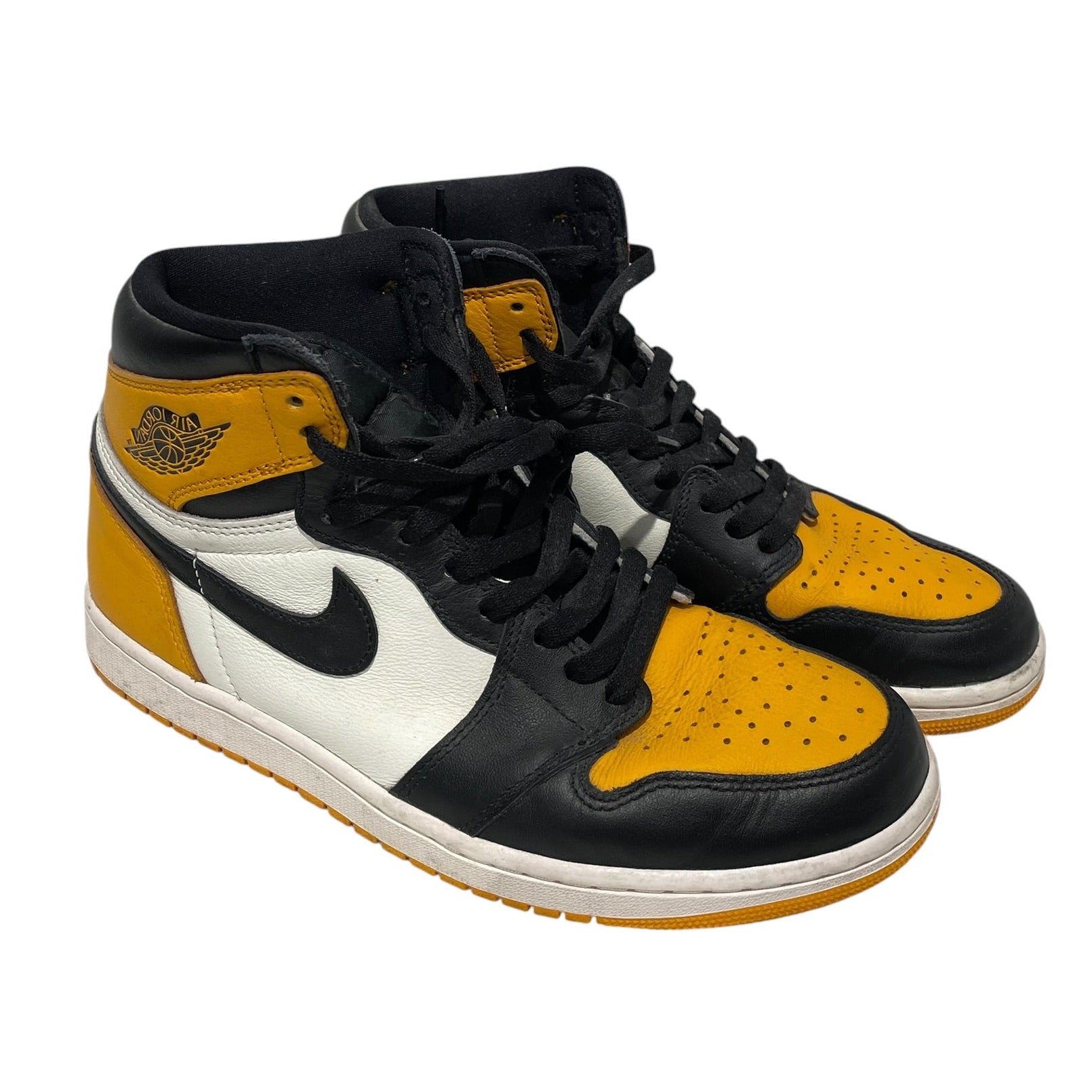 NIKE/Hi-Sneakers/US 10.5/Leather/YEL/Jordan 1 High Taxi 2022 view 1
