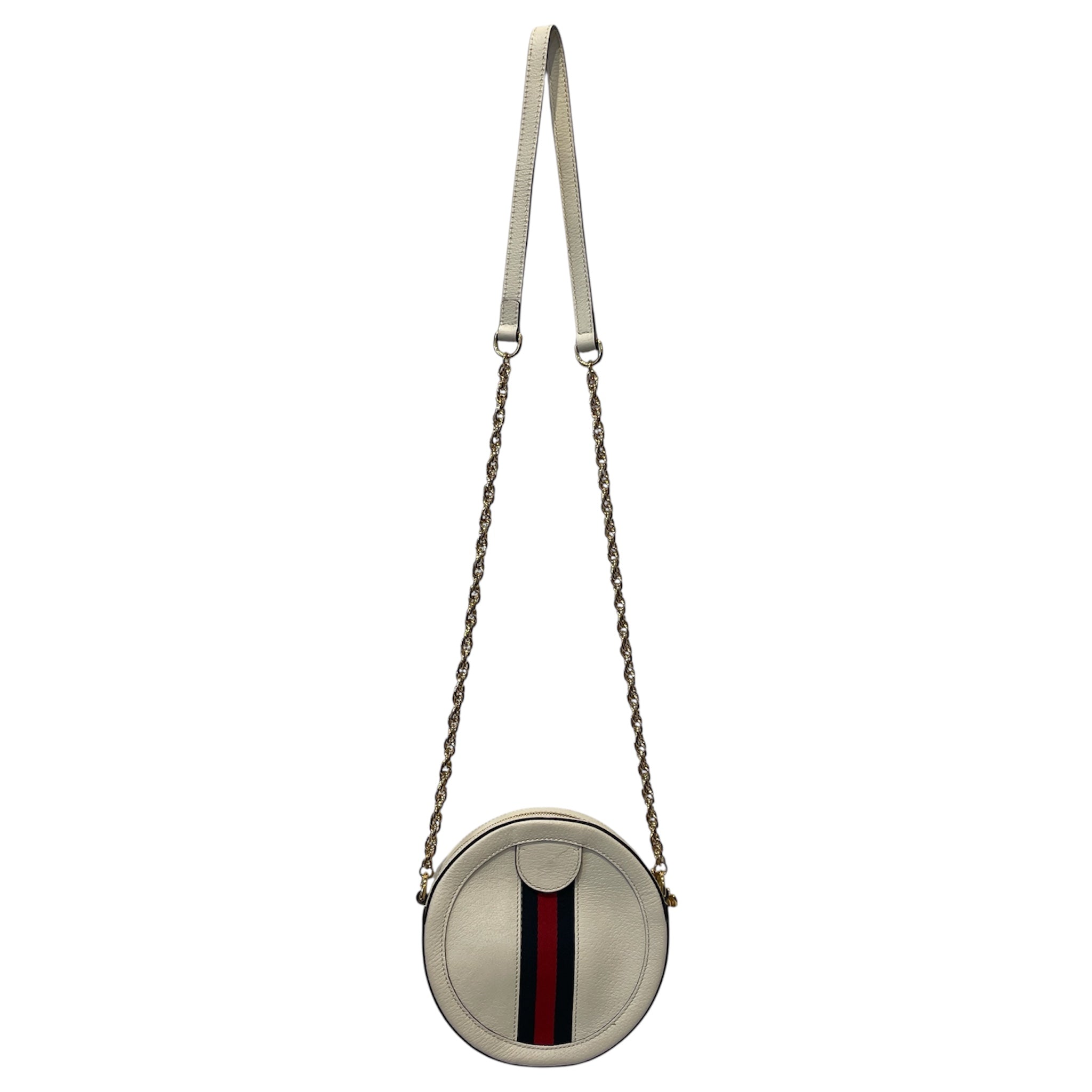 GUCCI/Cross Body Bag/Leather/MLT/OPHIDIA MINI ROUND CROSSBODY view 2