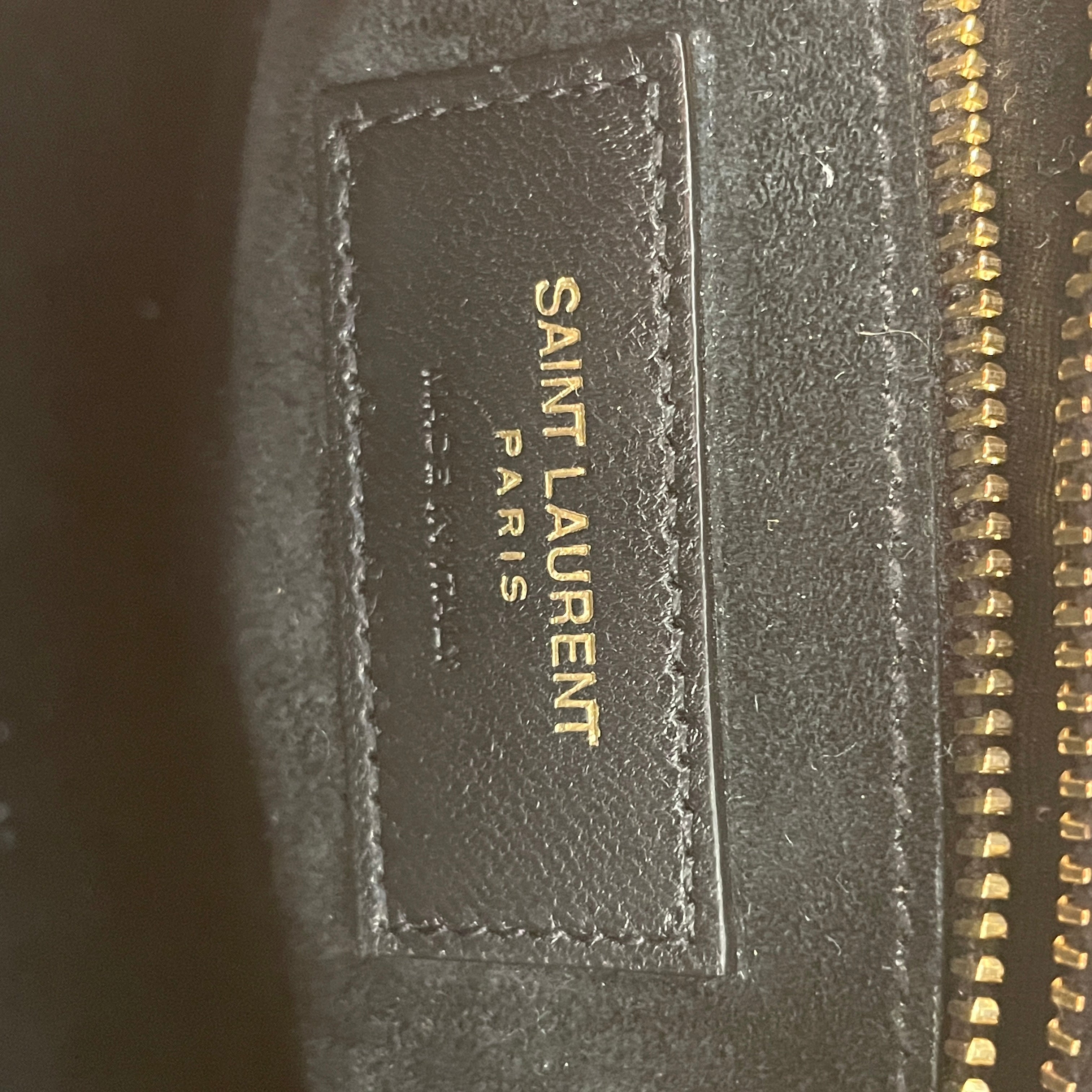 SAINT LAURENT/Hand Bag/Leather/BLK/5 a 7 view 5