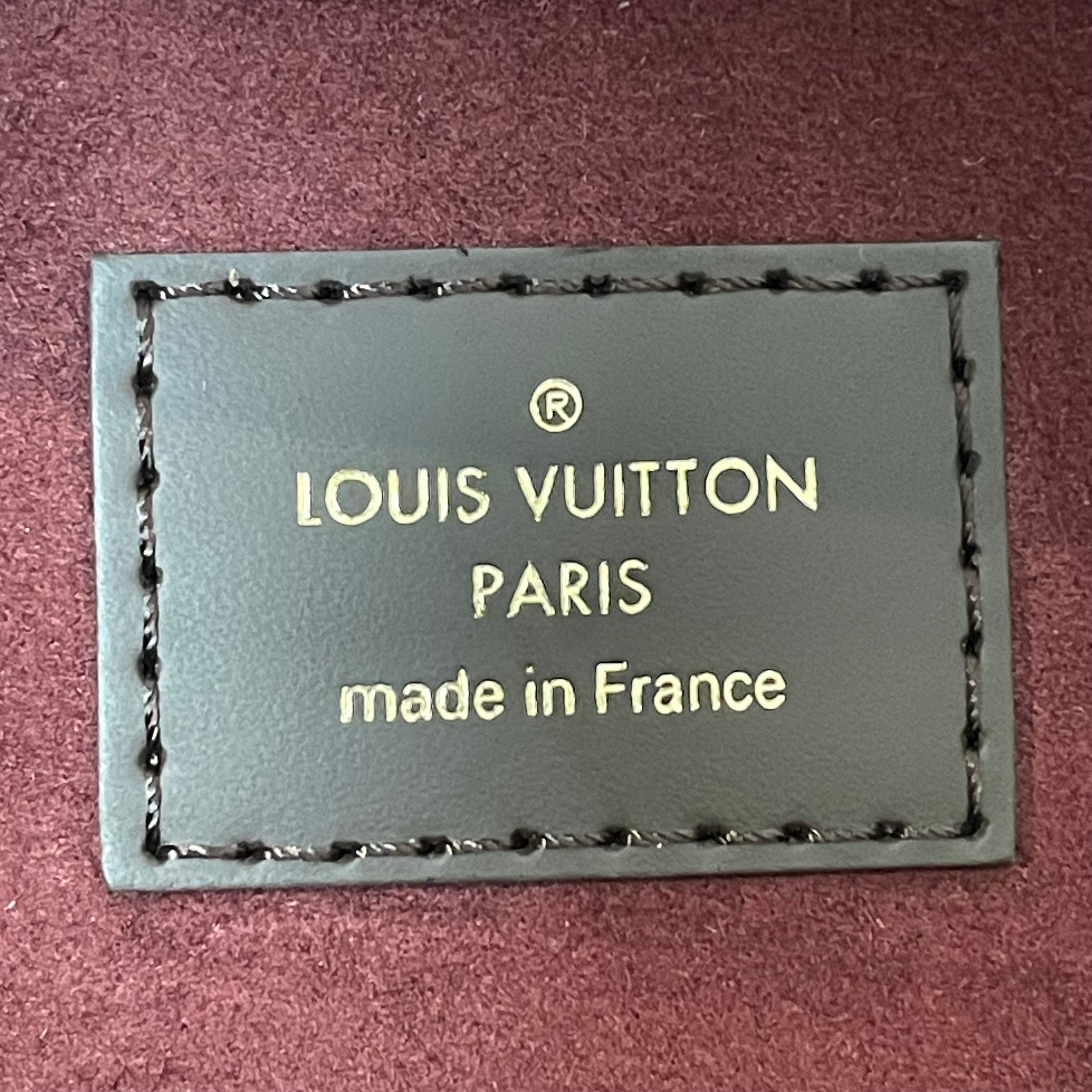 LOUIS VUITTON/Tote Bag/Gingham Check/Leather/BRW/Jersey tote view 6