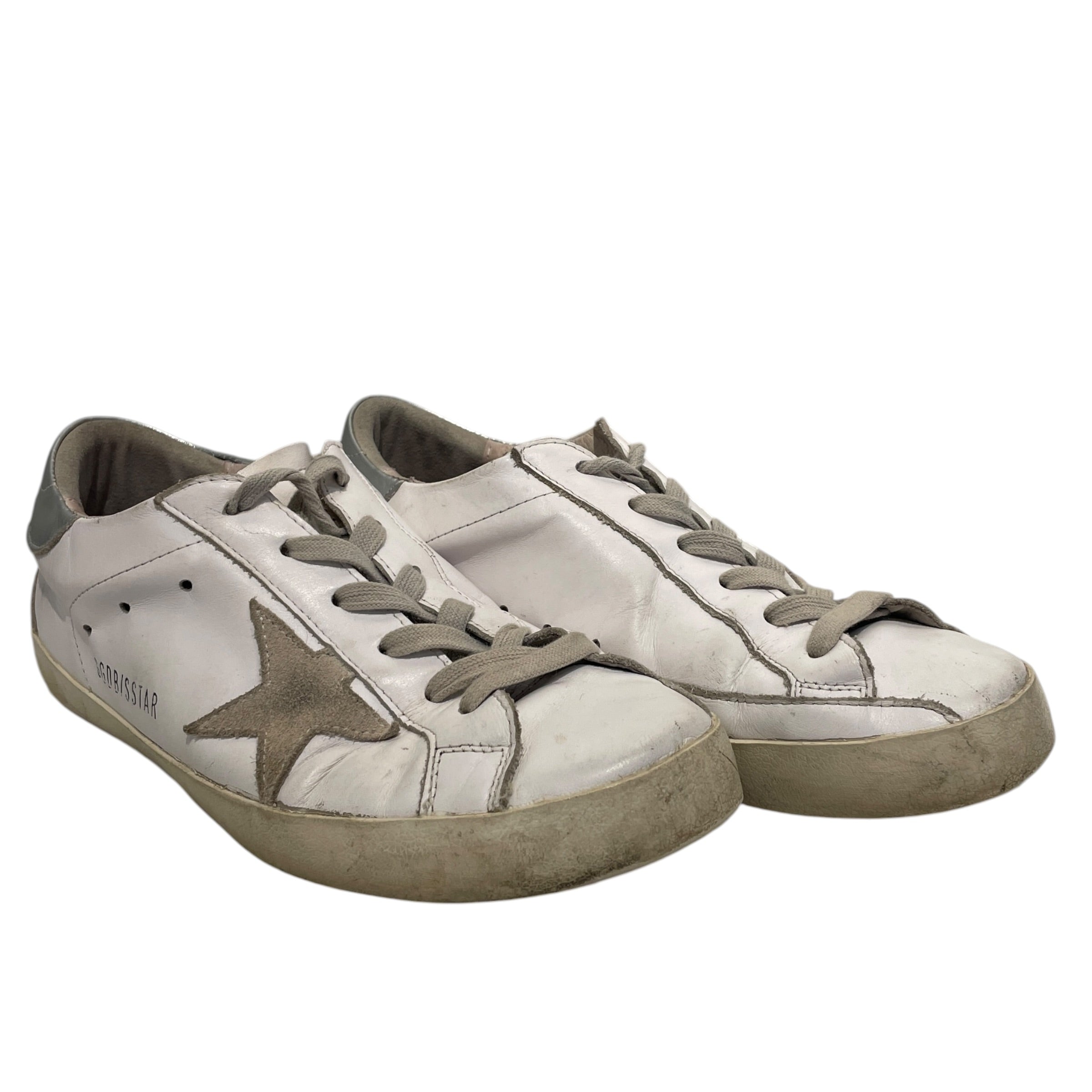 GOLDEN GOOSE/Low-Sneakers/EU 39.5/Leather/WHT/ view 1