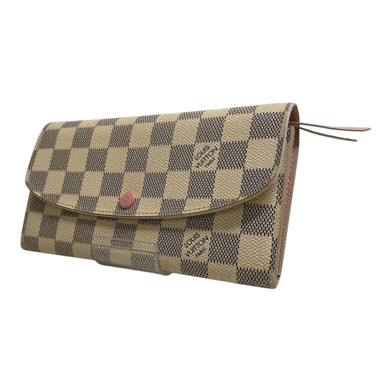 LOUIS VUITTON/Wallet/OS/Monogram/Leather/CRM/DAMIER PINK SNAP