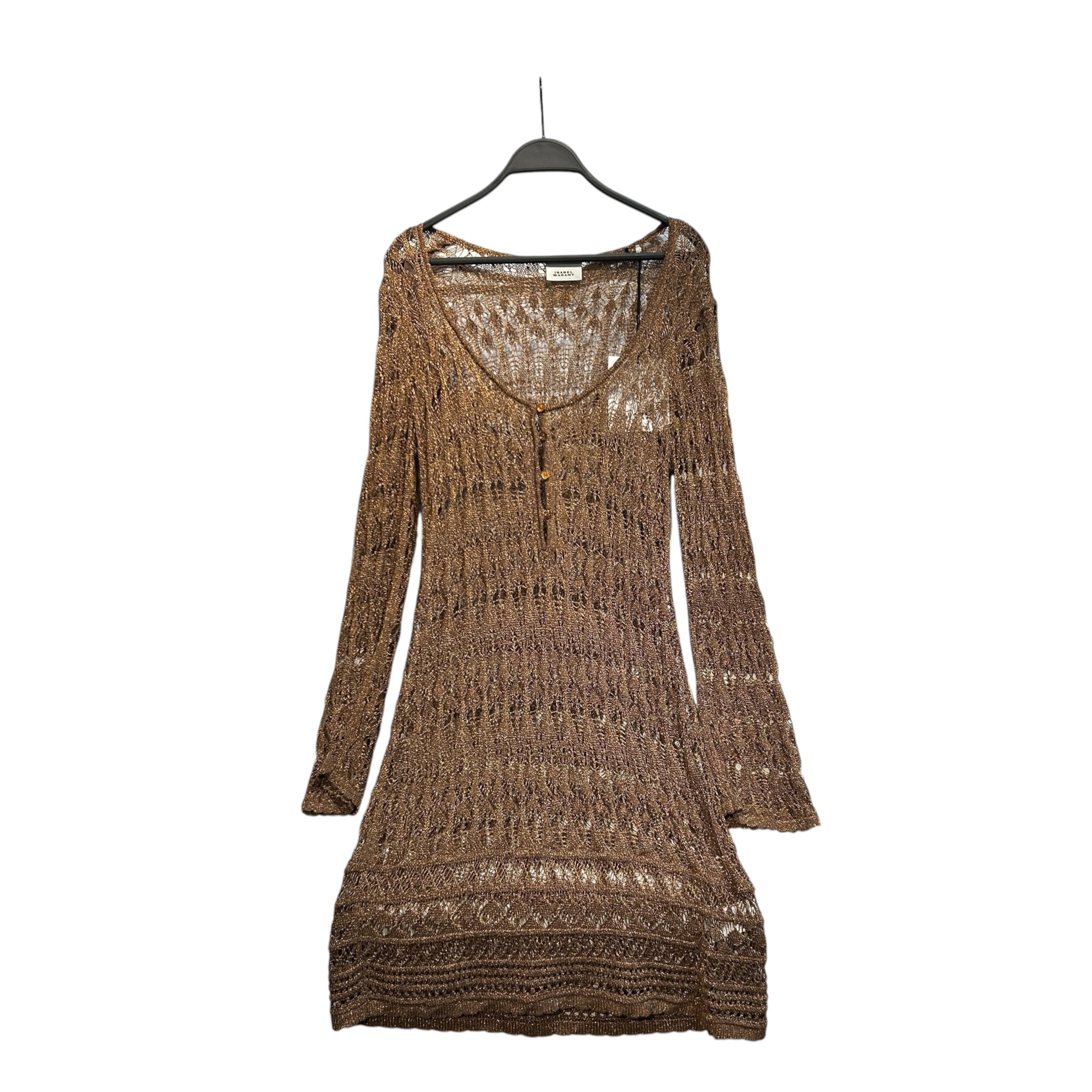 ISABEL MARANT/3|4S Dress/OS/GLD/Pia Mini Knitted view 1