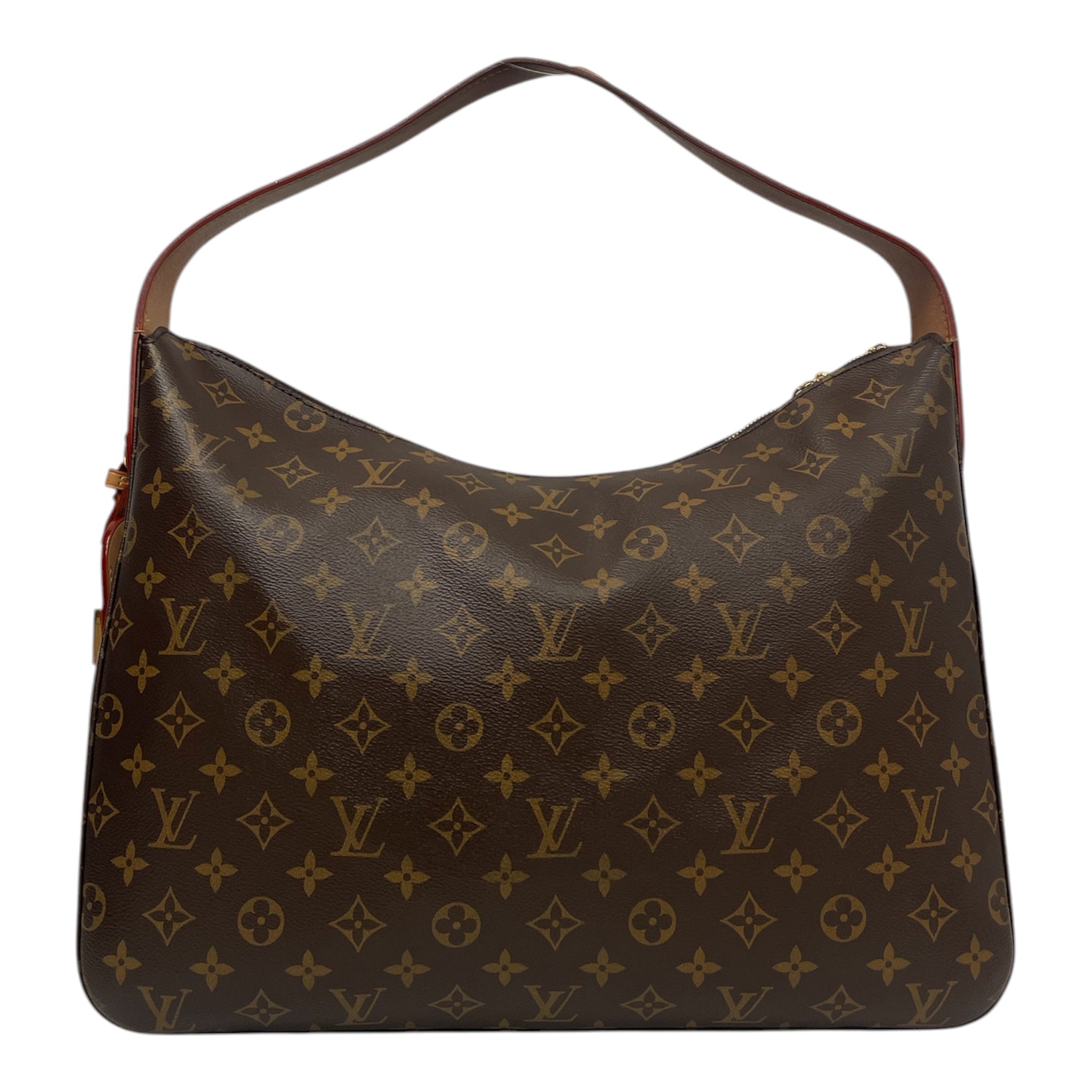 LOUIS VUITTON/Tote Bag/Monogram/Leather/BRW/SLOUCHY MM view 1