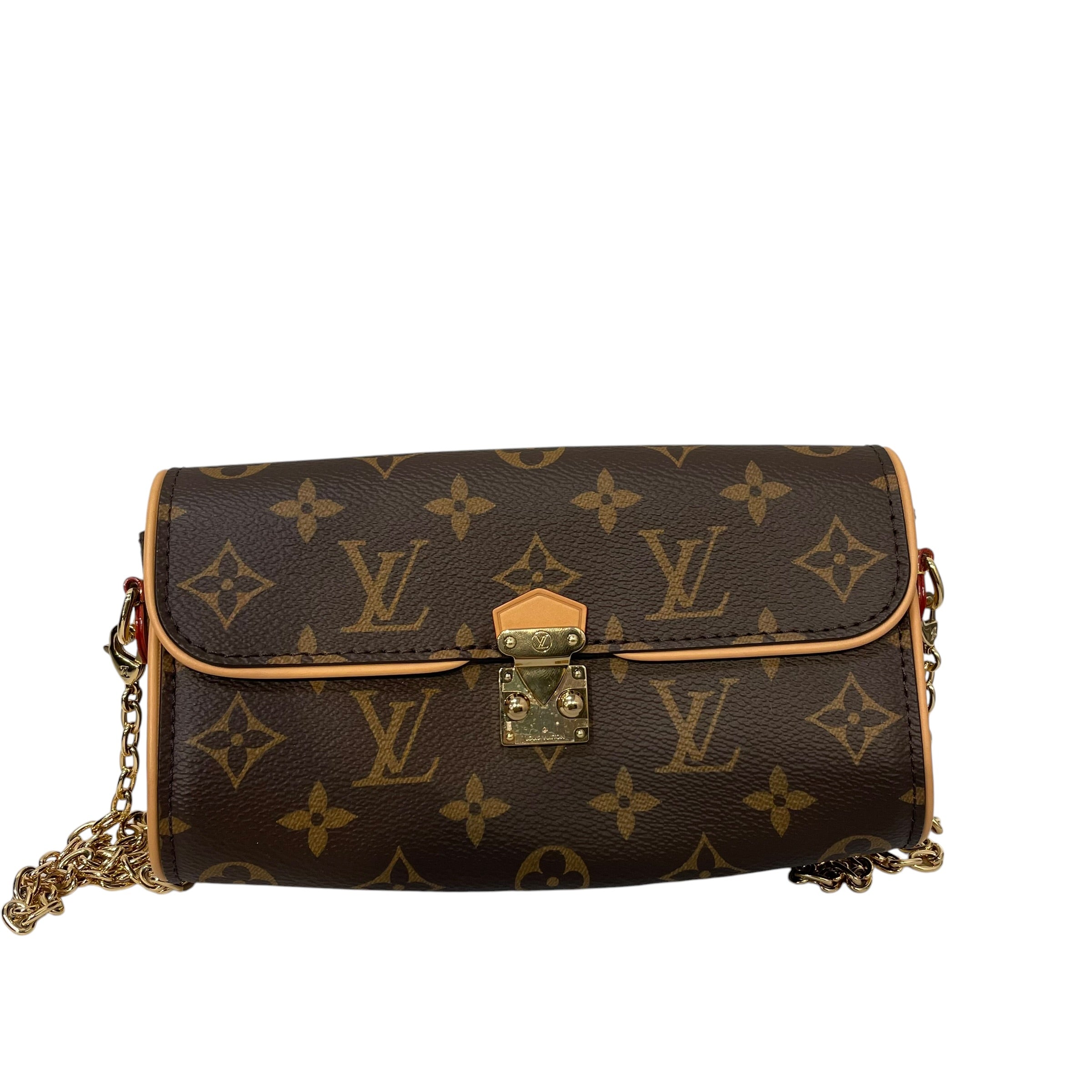 LOUIS VUITTON/Cross Body Bag/Monogram/Leather/BRW/NO CODE| SUEDE INTERIOR| MINI view 1