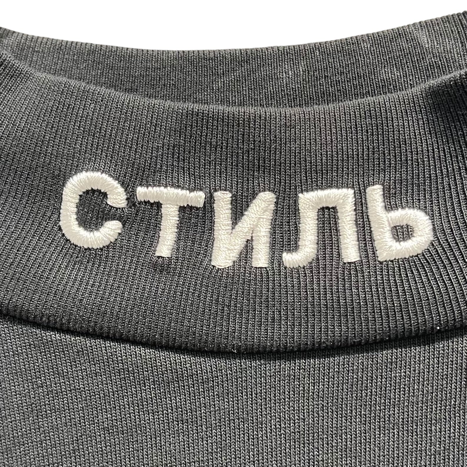 HERON PRESTON/T-Shirt/M/Cotton/BLK/MockNeck view 3