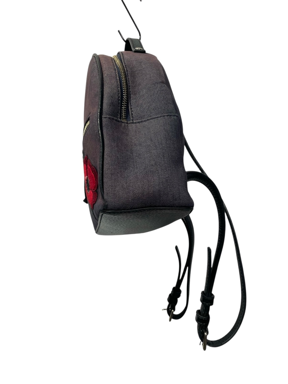 kate spade new york/Backpack/Floral Pattern/Leather/NVY/ view 2