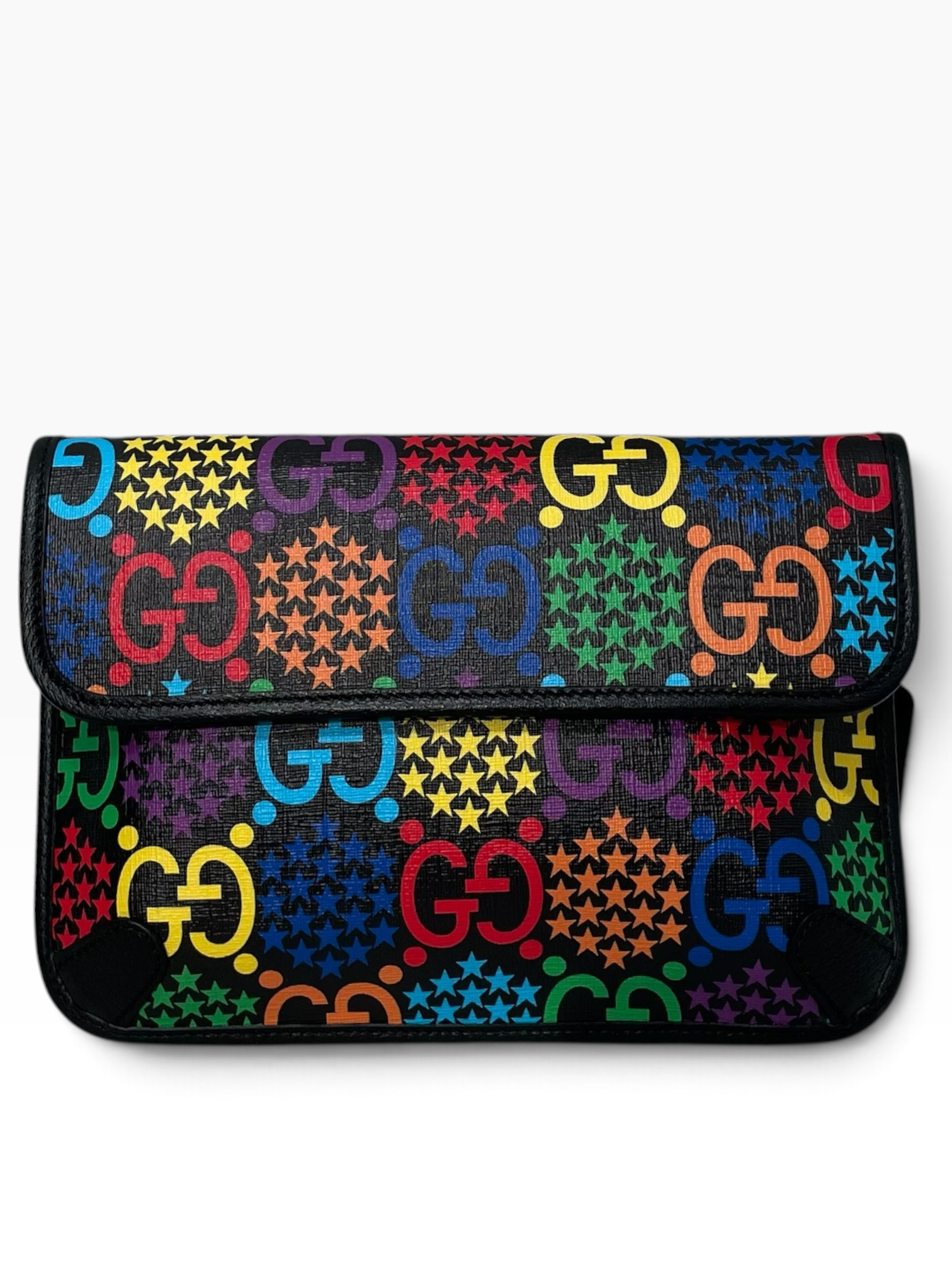 GUCCI/Fanny Pack/Graphic/Leather/MLT/GG PSYCHEDELIC BELT BAG view 1