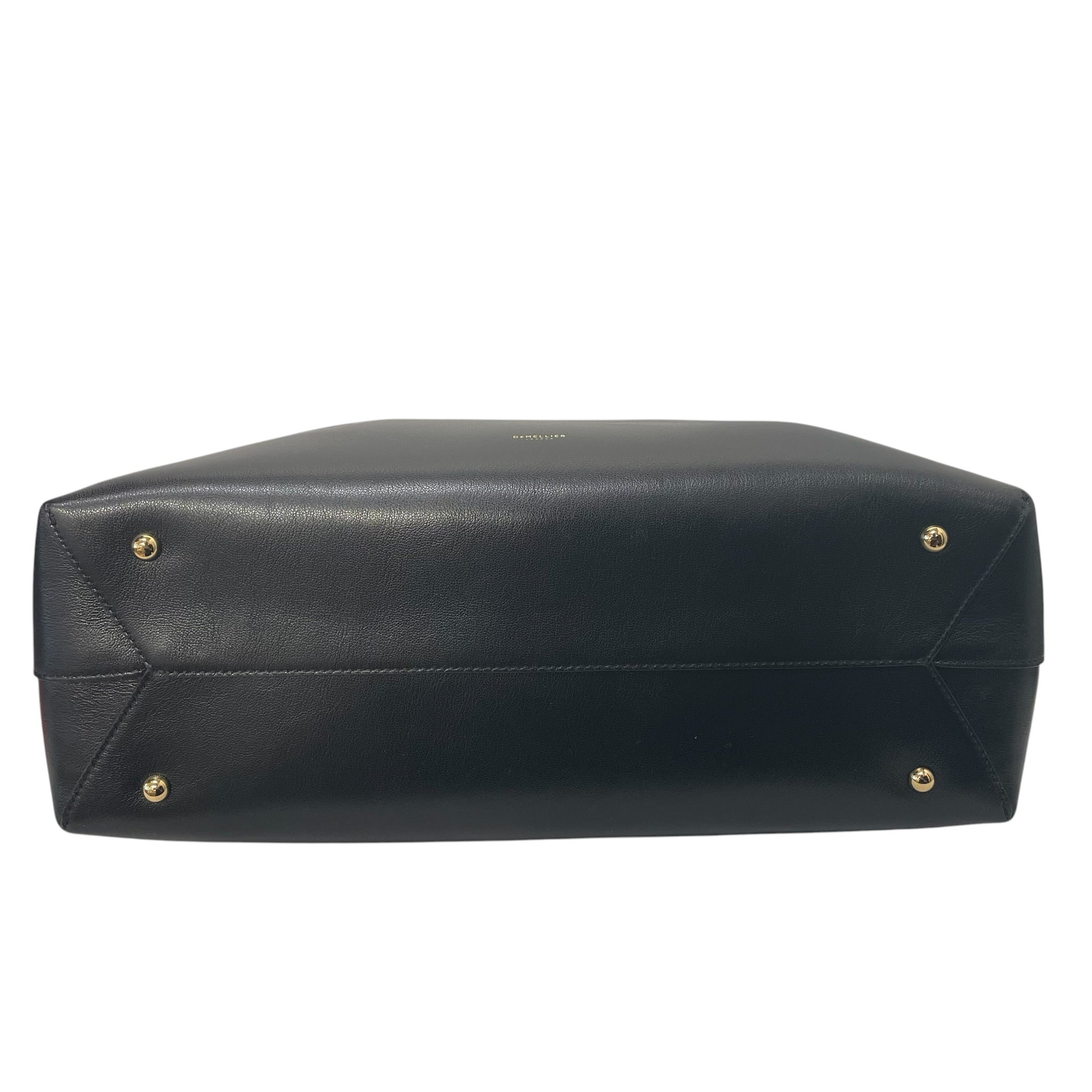 DEMELLIER/Hand Bag/Leather/BLK/Leather Shoulder Bag view 3