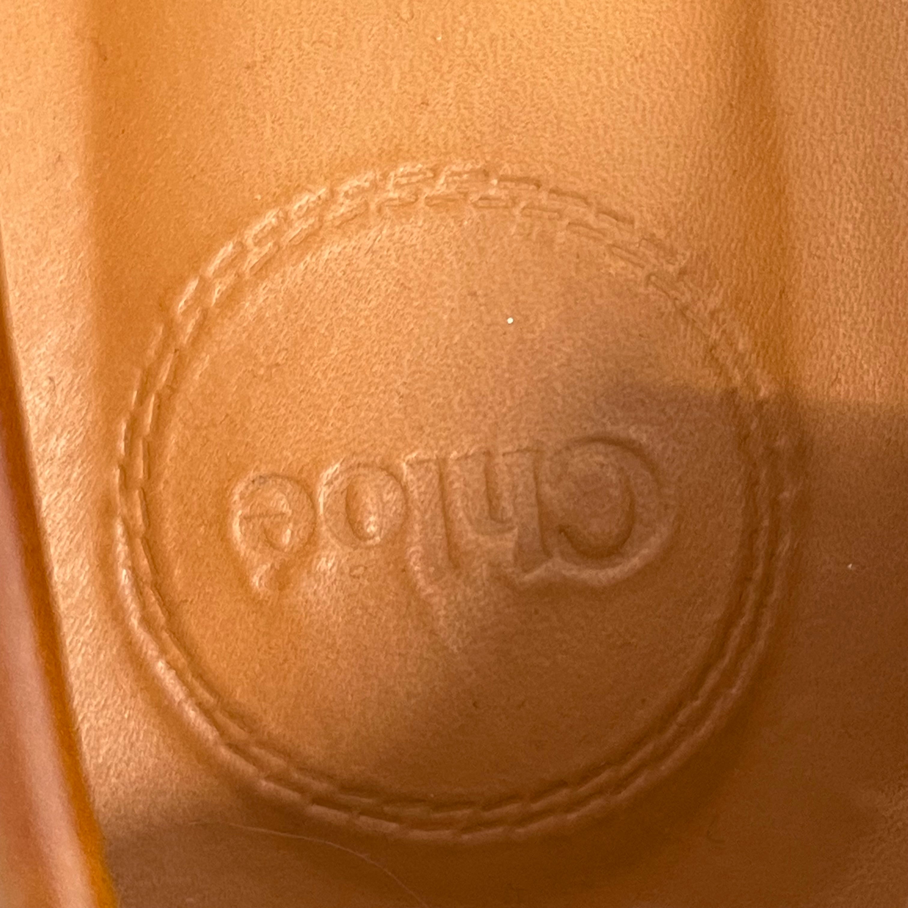 Chloe/Loafers/EU 40/Leather/BRW/MARCIE LOAFER GOLD HARDWARE view 3
