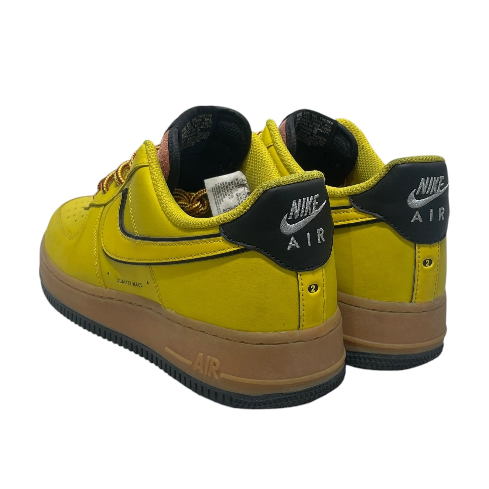 NIKE/Low-Sneakers/US 9.5/Leather/YEL/CZ7939-700 "No. 2 PENCIL" AF view 2