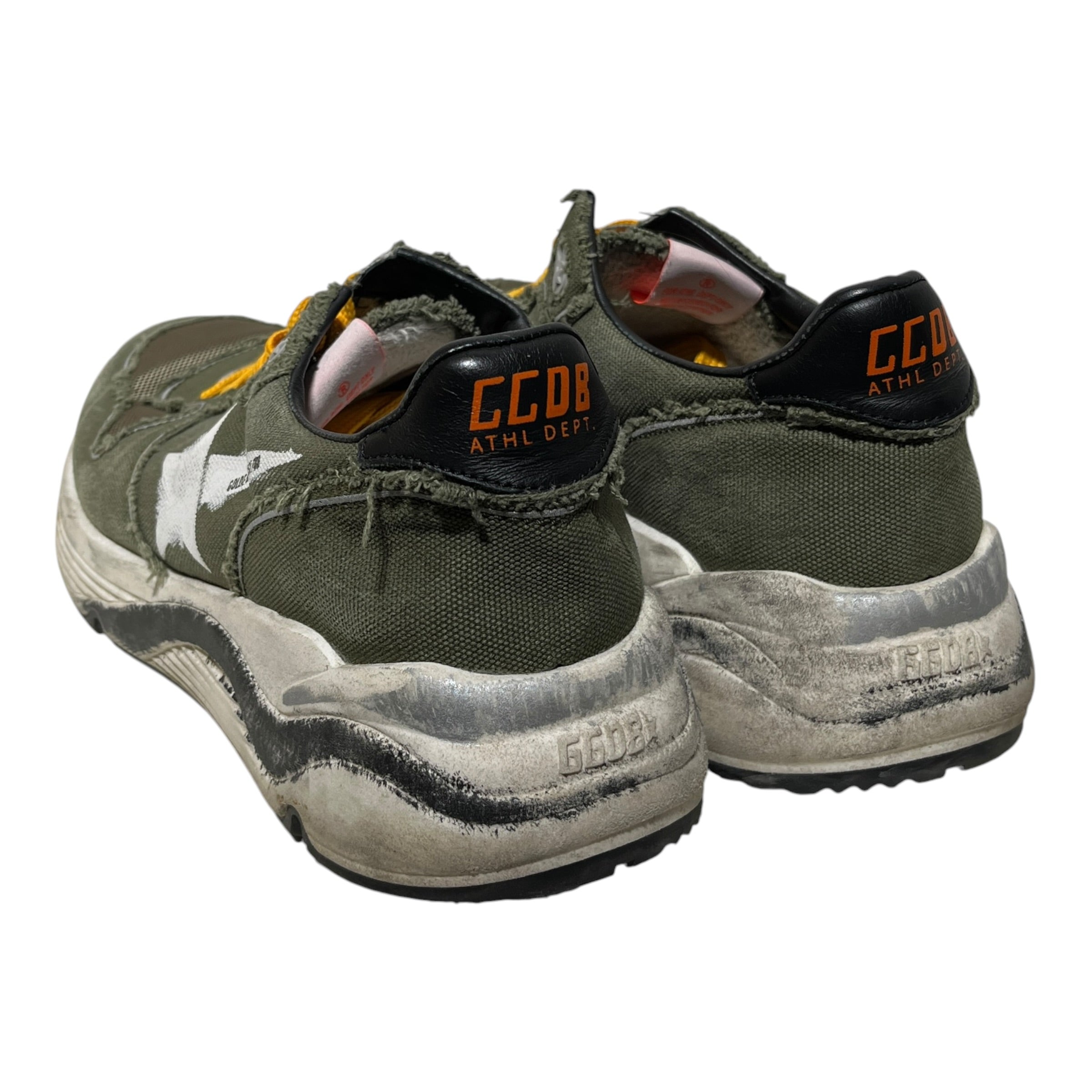 GOLDEN GOOSE/Low-Sneakers/EU 44/Denim/GRN/denim sneaker view 2