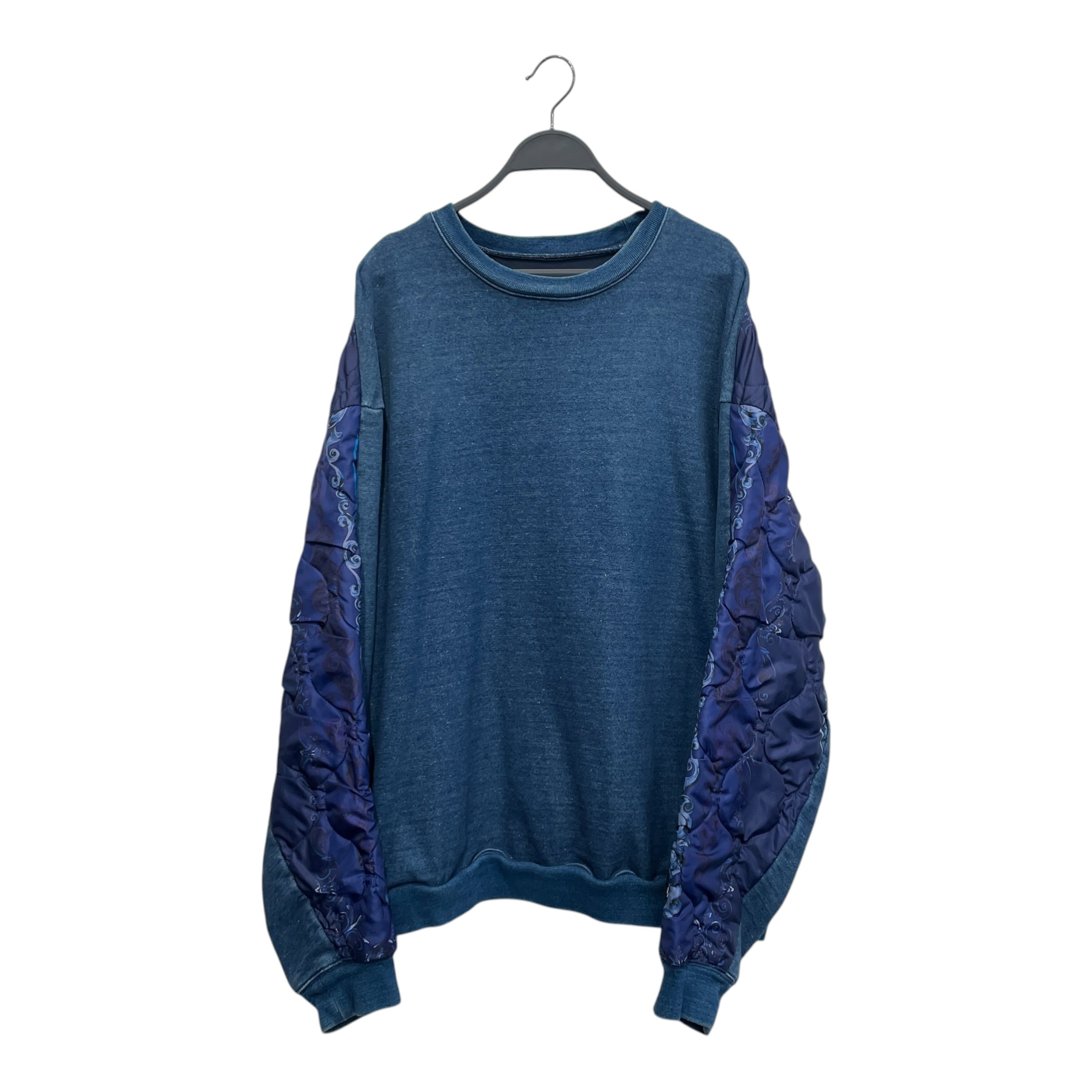 KAPITAL/Sweatshirt/3/All Over Print/Cotton/BLU/PURPLE QUILTED MOTHER MARY view 1