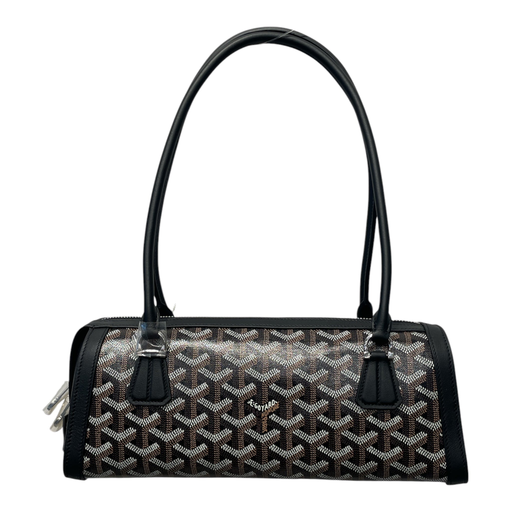 GOYARD/Tote Bag/Monogram/Leather/BLK/Goyardine Bonbonniere view 2