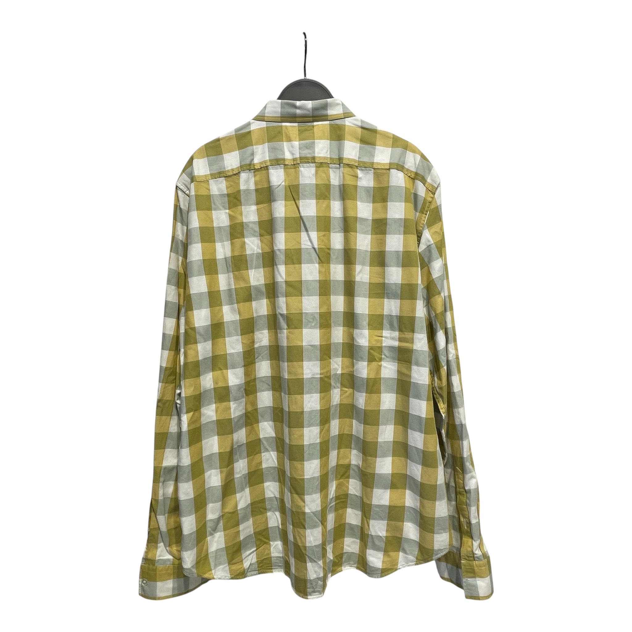 BURBERRY BRIT/Shirt/XL/Cotton/YEL/Hombre Check/green/white view 2