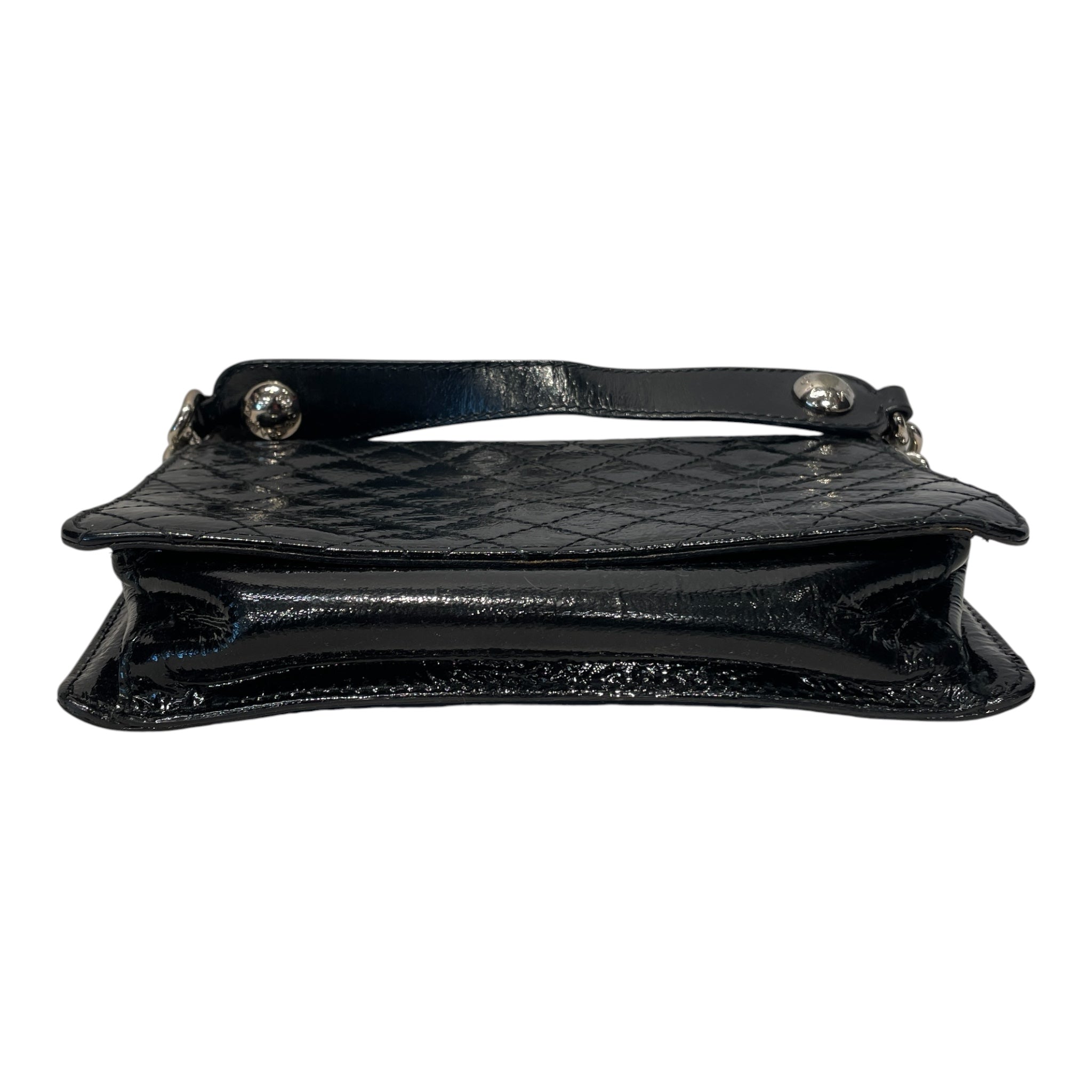 DOLCE&GABBANA/Bag/Leather/BLK/PATENT LEATHER/SILVER HARDWARE view 3