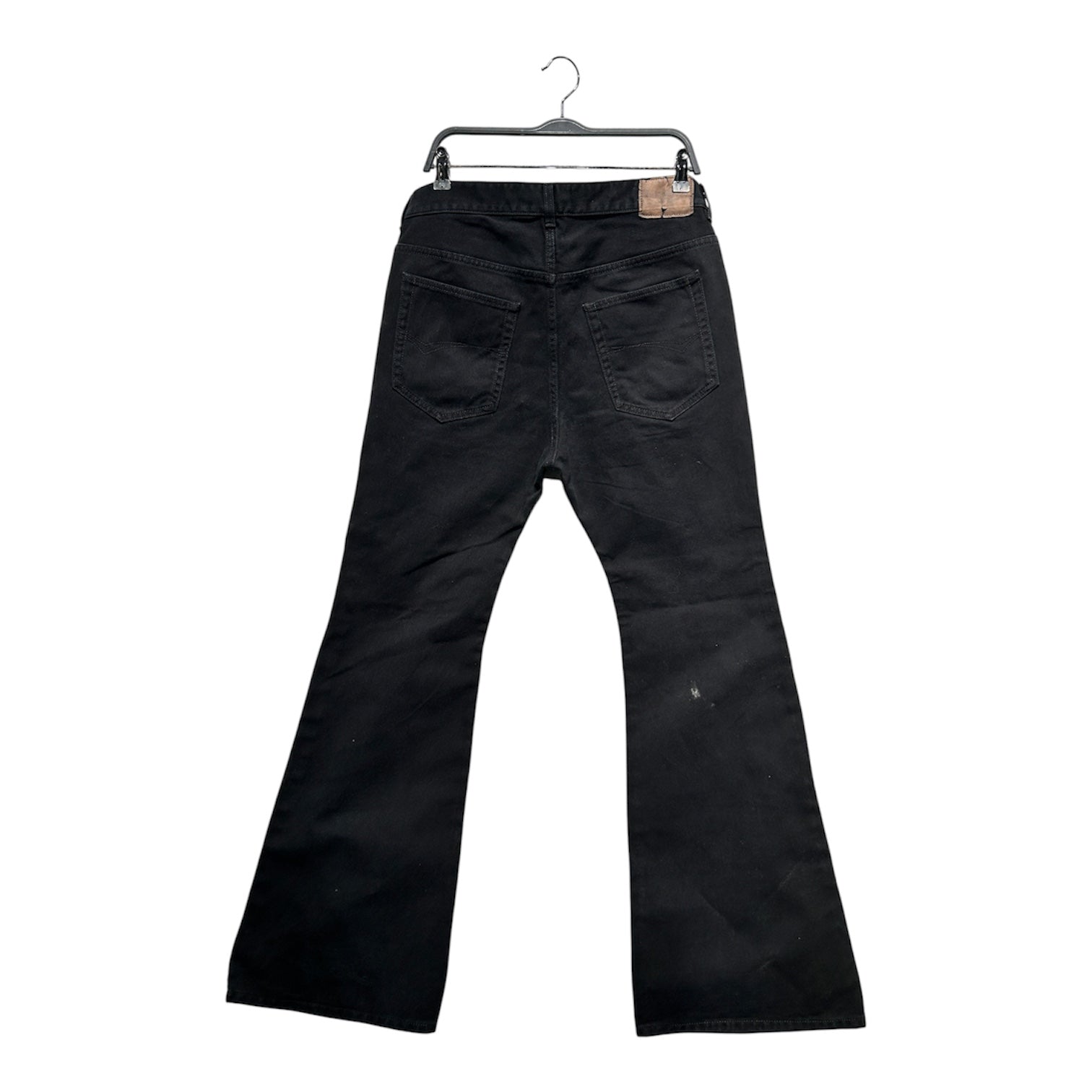 BALENCIAGA/Straight Pants/S/Denim/BLK/FLARED DENIM view 2