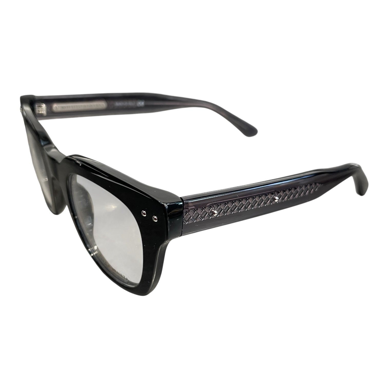 BOTTEGA VENETA/Glasses/Plastic/BLK/M's/ view 2