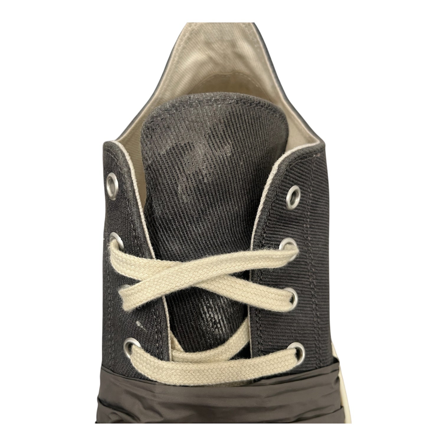 RICK OWENS DRKSHDW/Low-Sneakers/EU 43/GRY/Hustler Ramones Low view 7