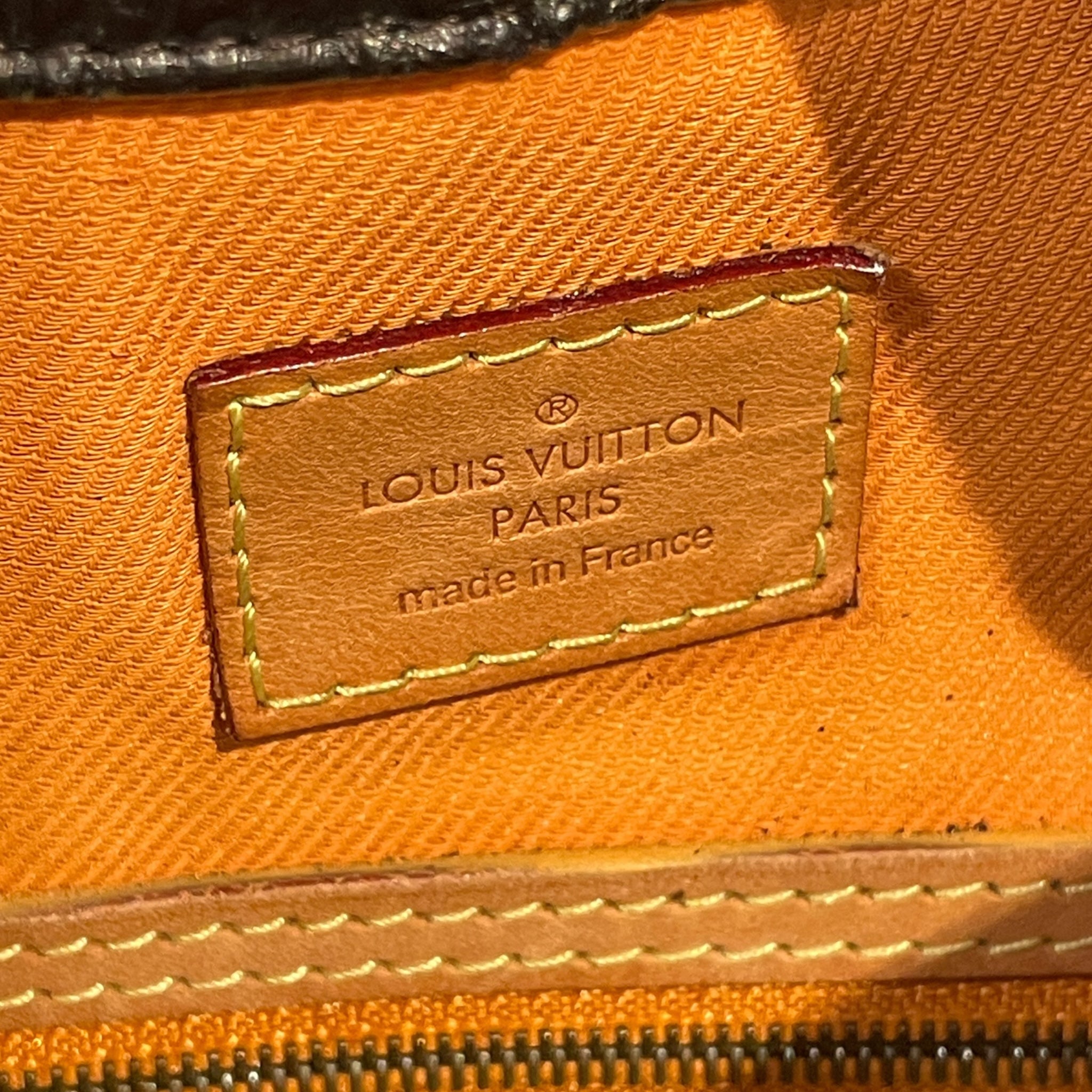 LOUIS VUITTON/Clutch Bag/Monogram/Leather/BLK/RJ6XBK7 view 5