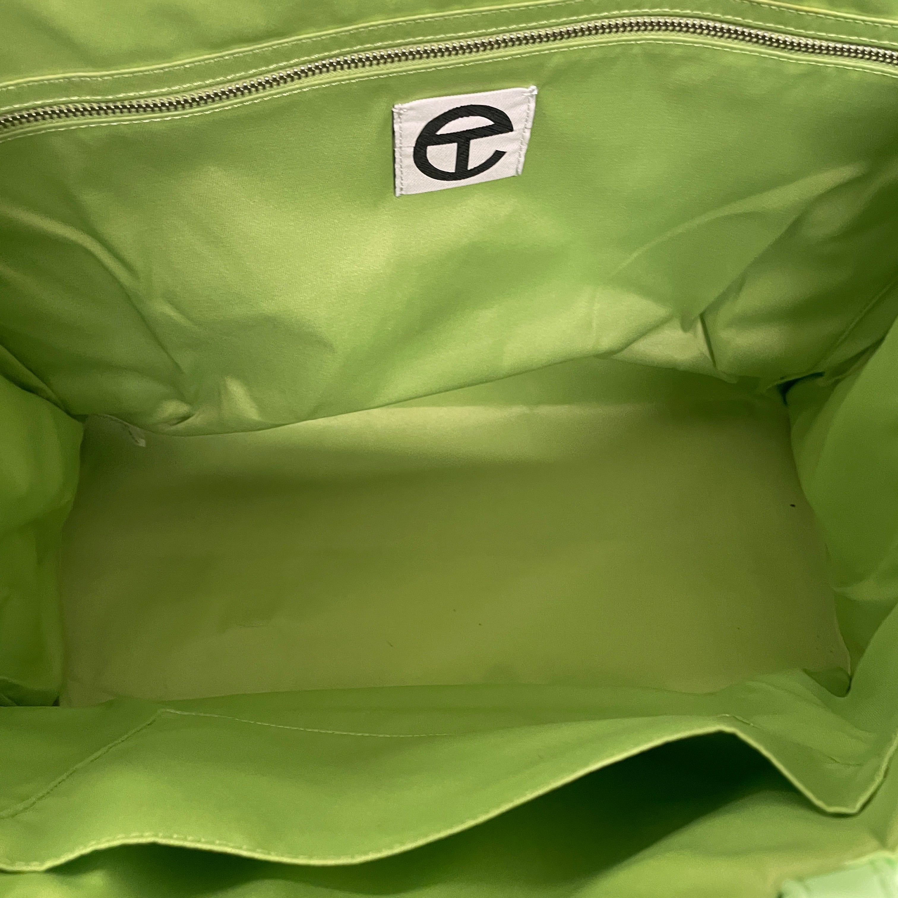 Telfar/Tote Bag/Faux Leather/GRN/ view 4