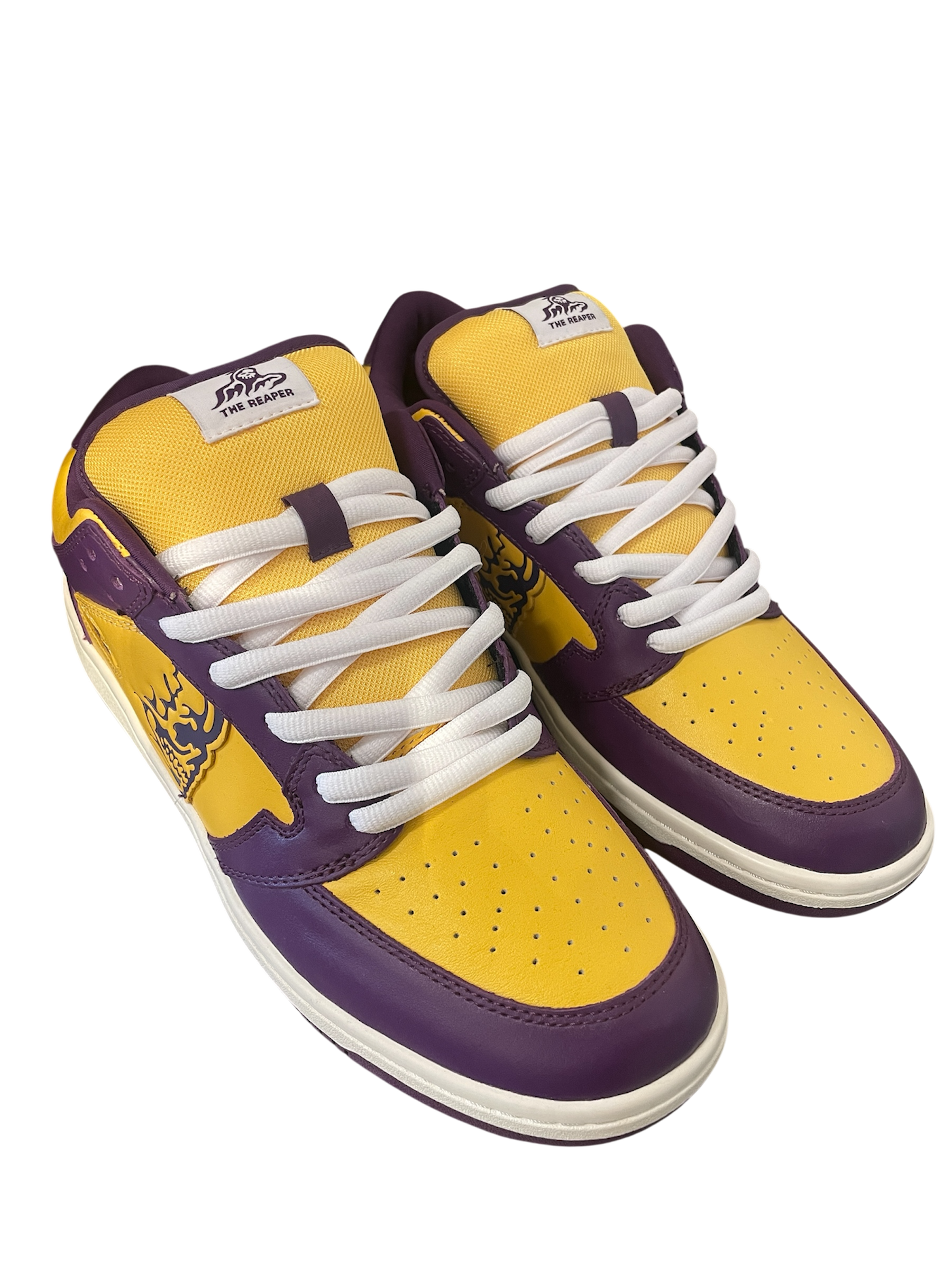 WARREN LOTAS/Low-Sneakers/US 10.5/Leather/YEL/WARREN LOTAS REAPER LA view 1