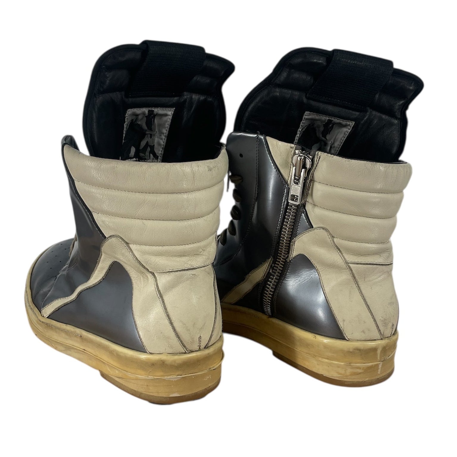 Rick Owens/Hi-Sneakers/EU 43/Leather/IDG/GEOBASKET - E152298 view 2