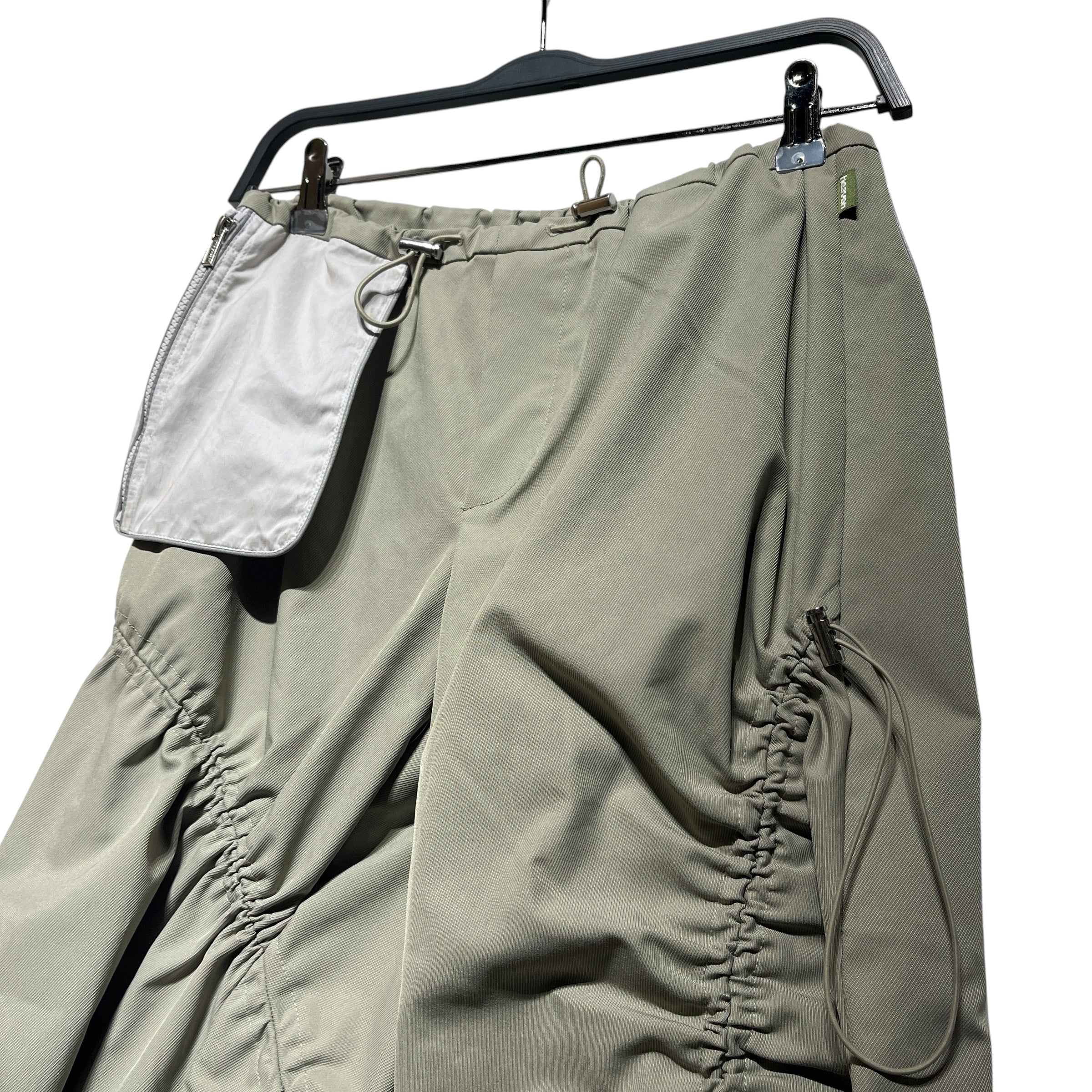 Heaven By Marc Jacobs/Bottoms/S/Nylon/GRN/Cinched Parachute Pants view 2