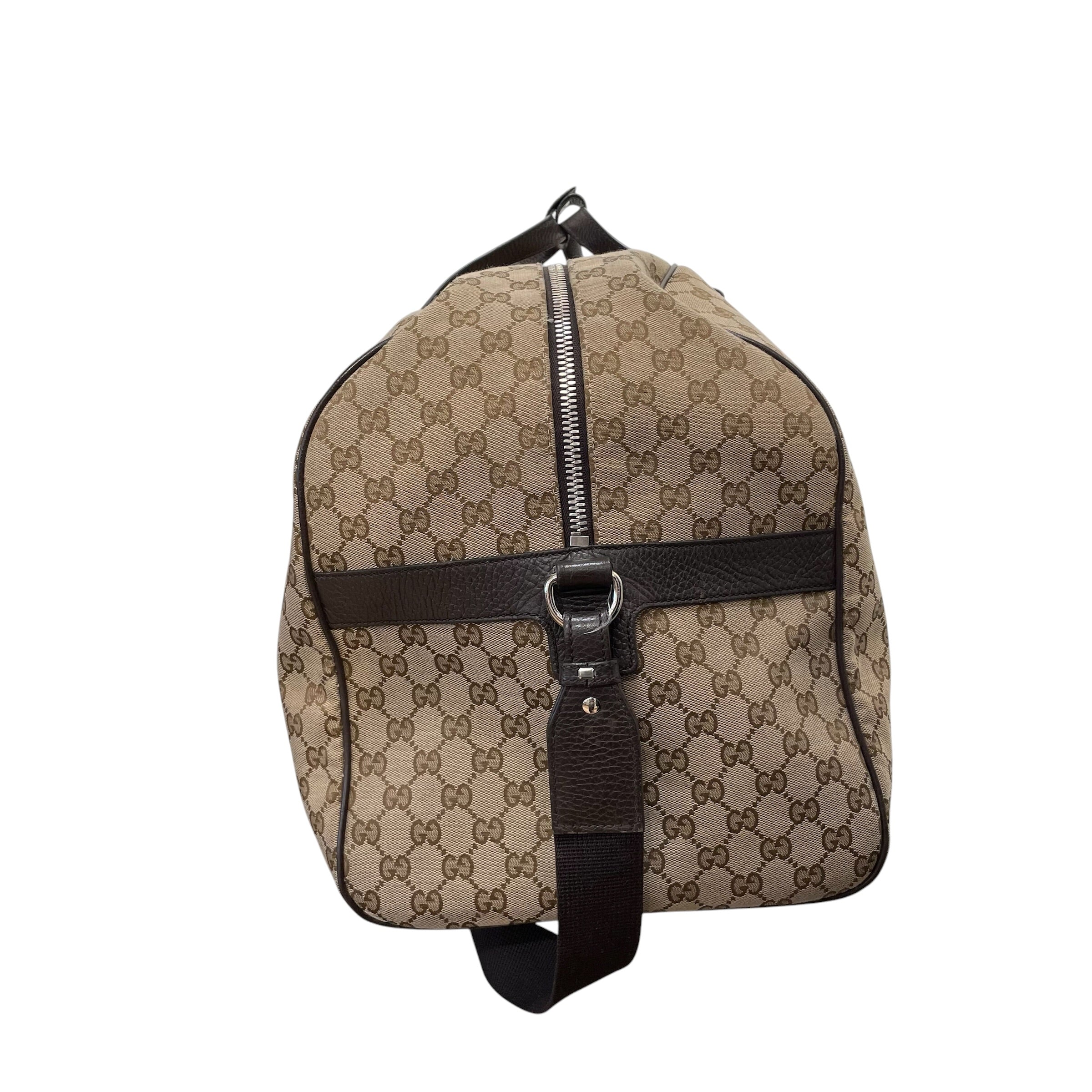 GUCCI/Boston Bag/Monogram/CRM/LARGE WEEKENDER BAG view 4
