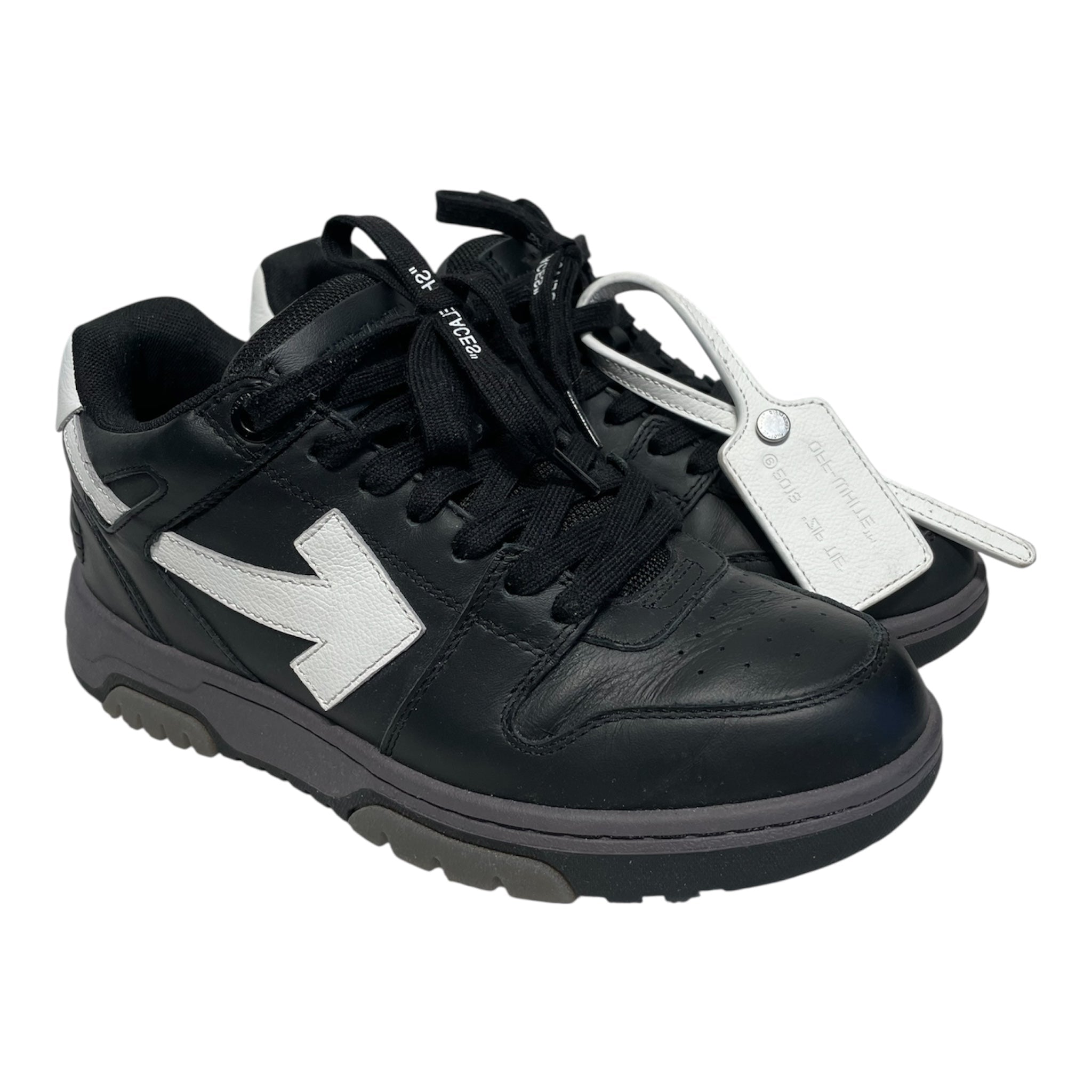 OFF-WHITE/Low-Sneakers/Cotton/BLK/ view 1