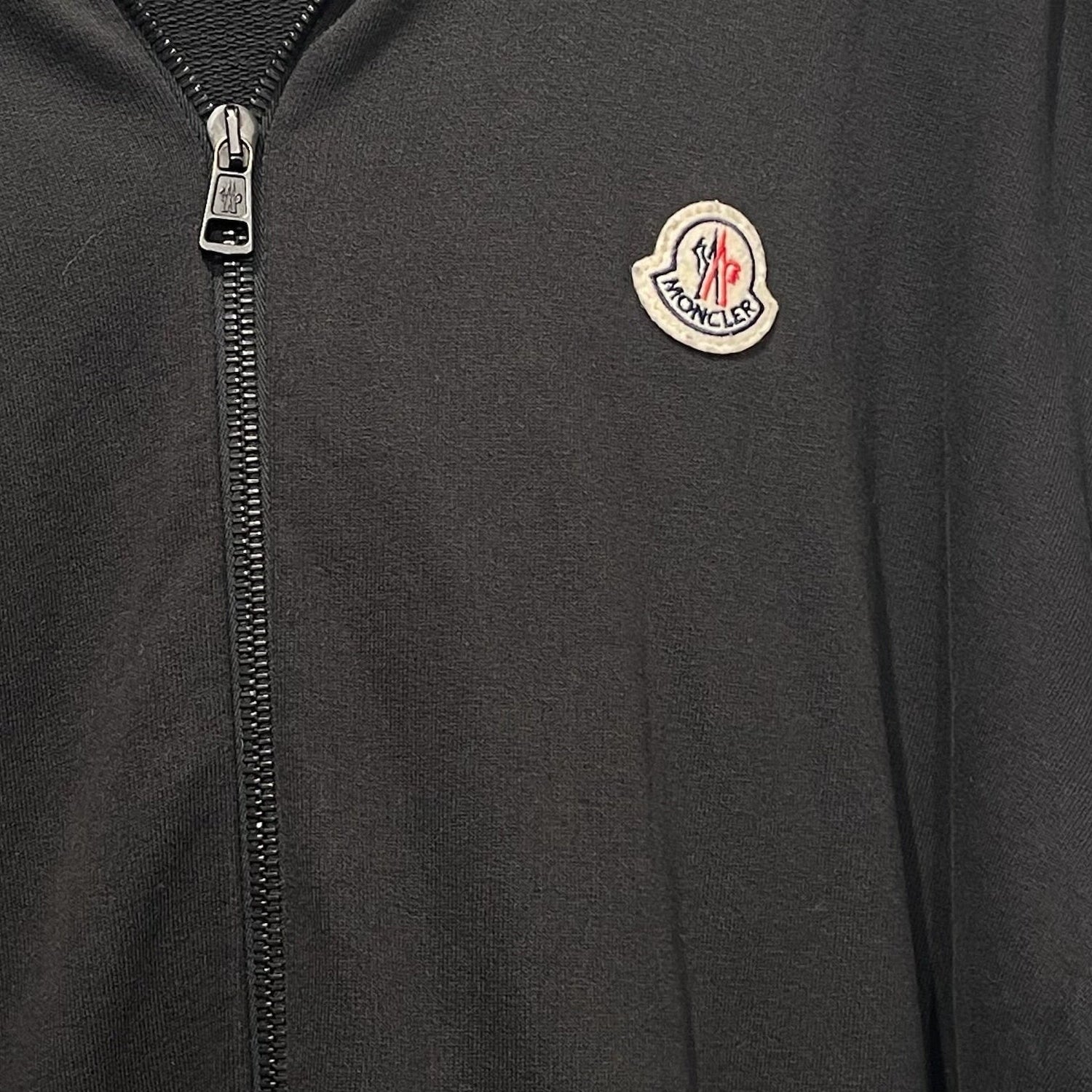 MONCLER/Zip Up Hoodie/XL/Cotton/BLK/ view 4