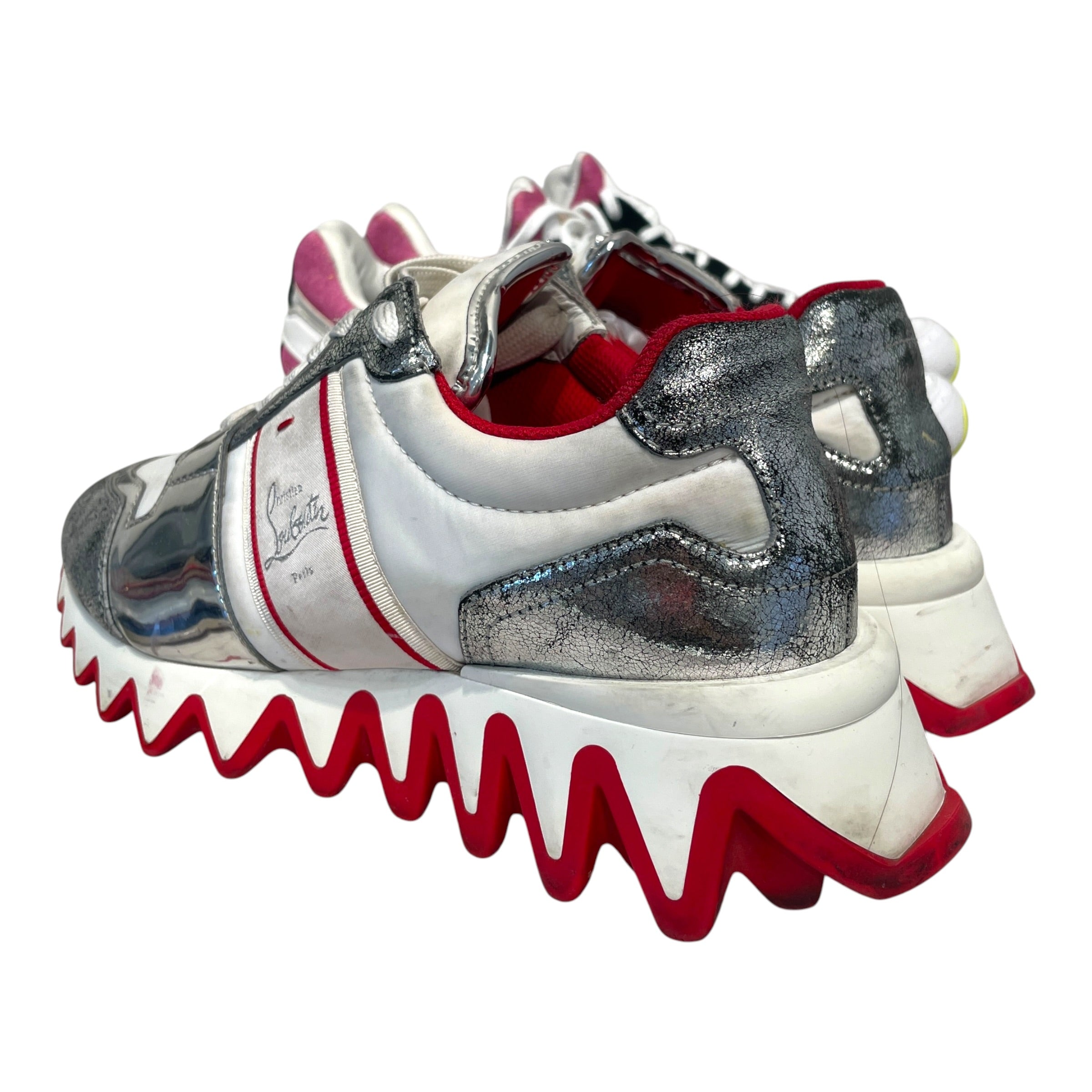 Christian Louboutin/Low-Sneakers/EU 37/Leather/MLT/Nastroshark Sneaker view 3