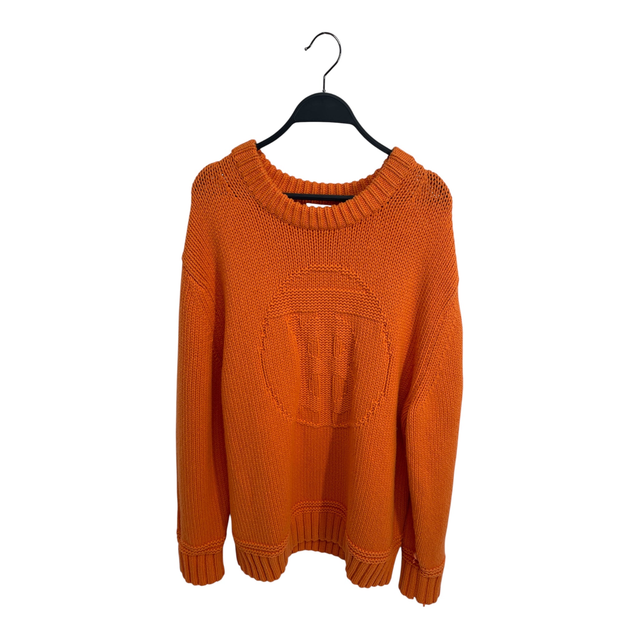 BURBERRY LONDON/Heavy Sweater/L/Cotton/ORN/BITCOIN\KNITTED view 1