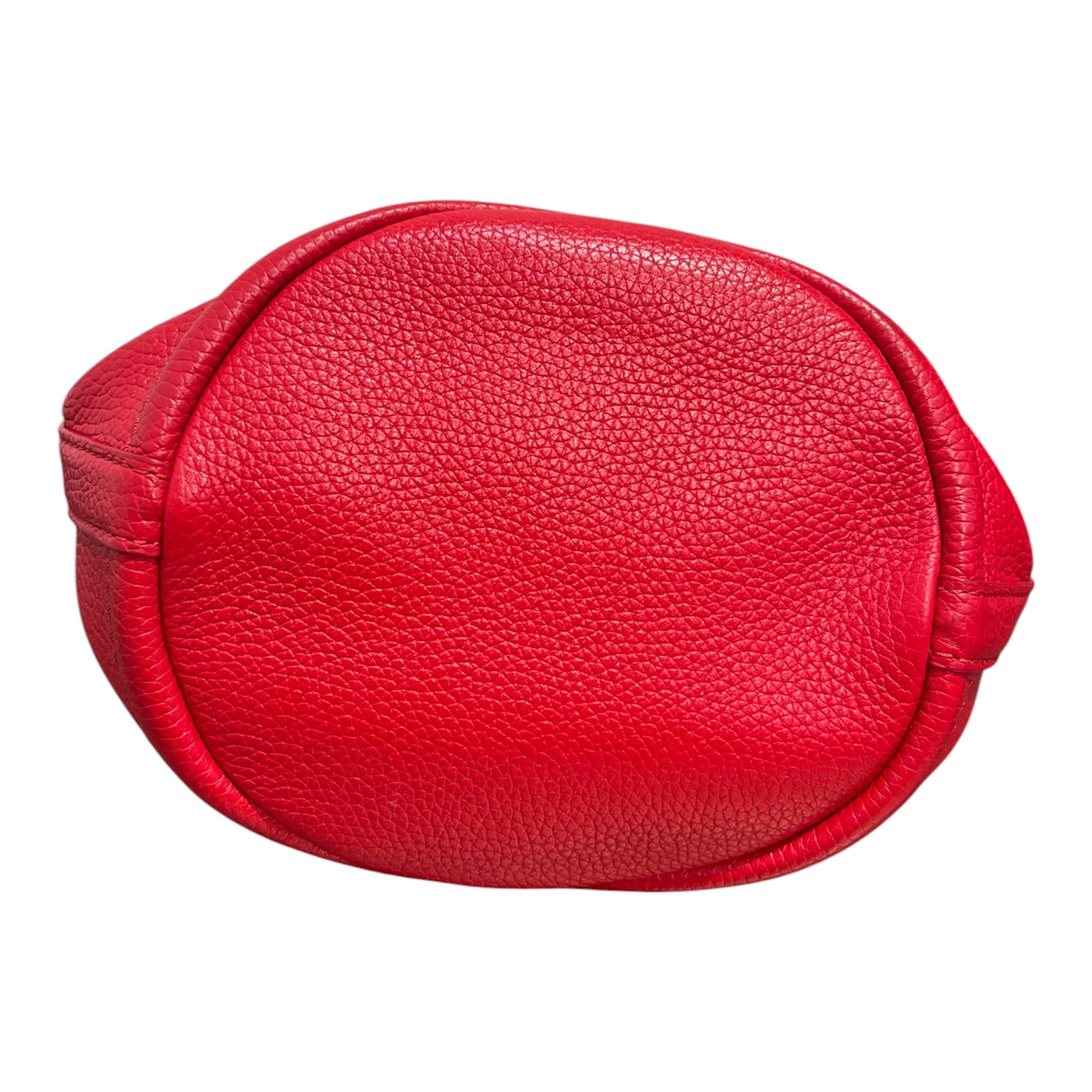 MARC JACOBS/Basket Bag/Leather/RED/THE LEATHER BUCKET view 4