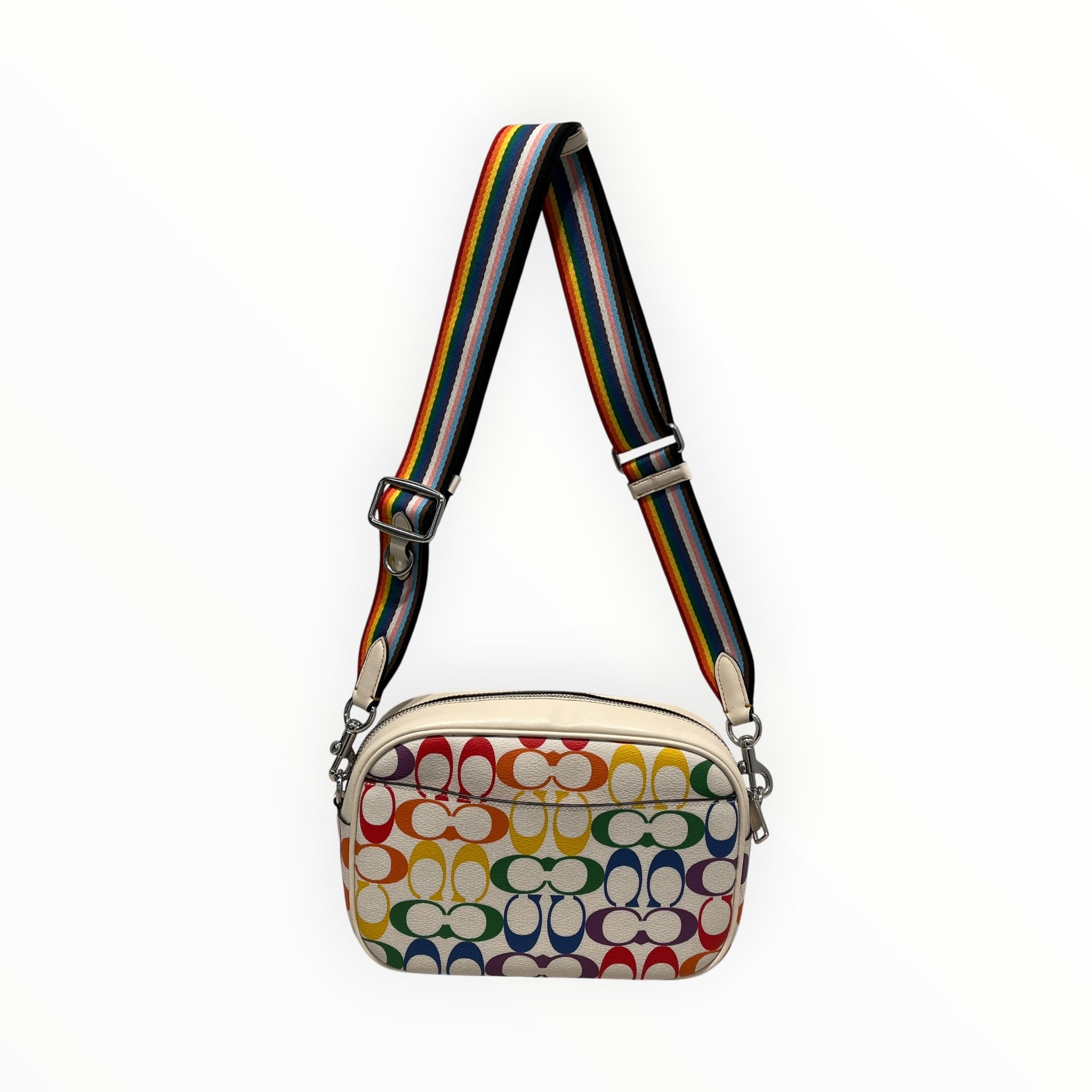 COACH/Cross Body Bag/Monogram/Leather/MLT/Jamie Signat. Pride Camera Bag view 2