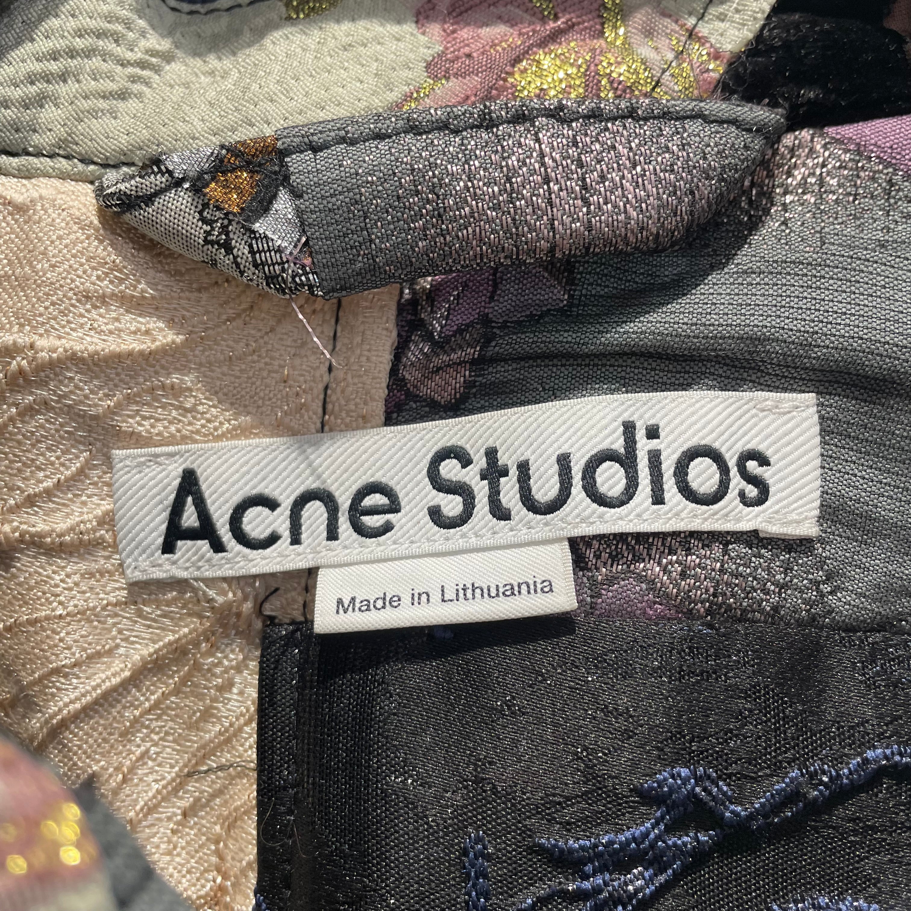 Acne Studios/Jacket/50/Polyester/MLT/Paisley/Patchwork Jacquard view 3