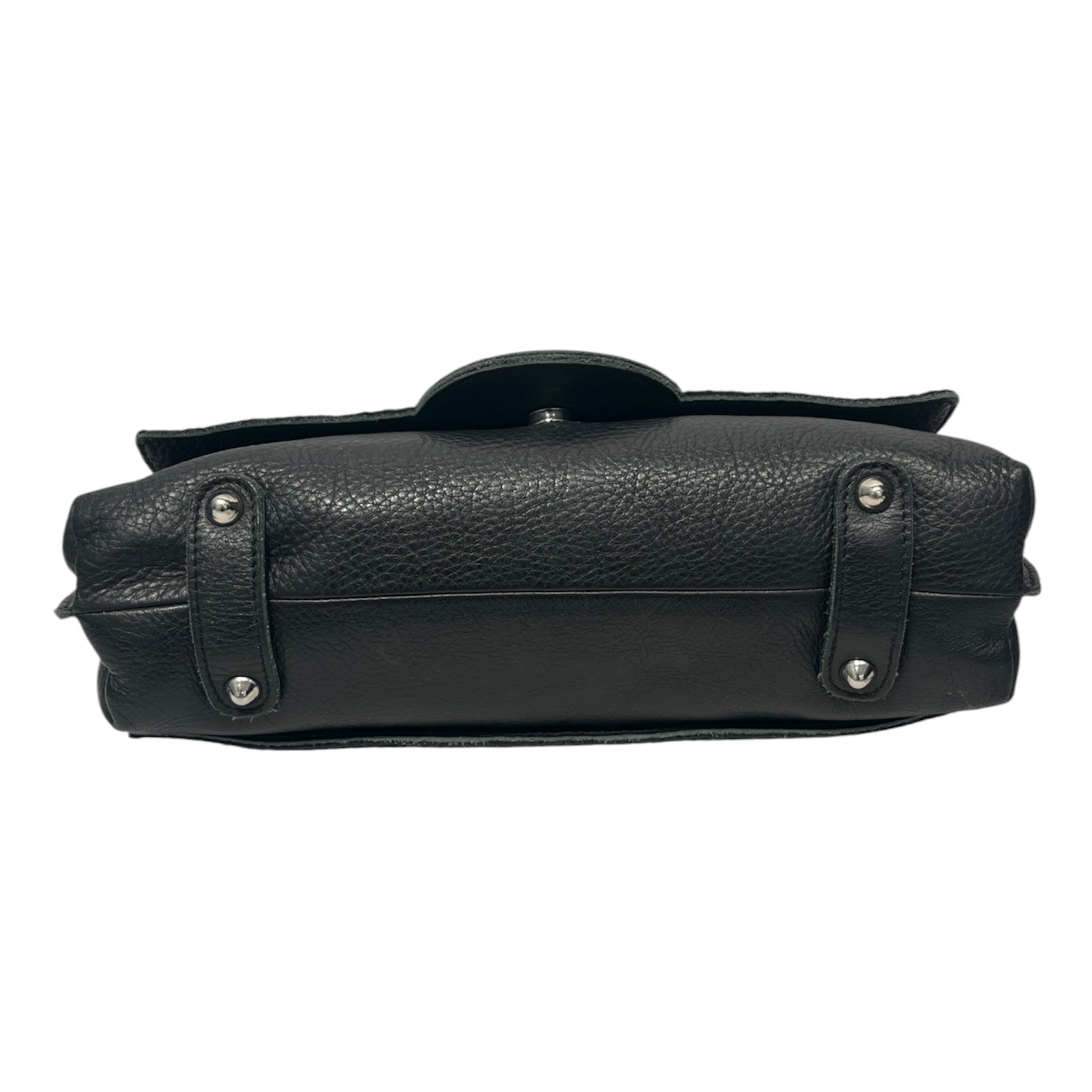 Chloe/Hand Bag/Leather/BLK/studded baby tote view 3